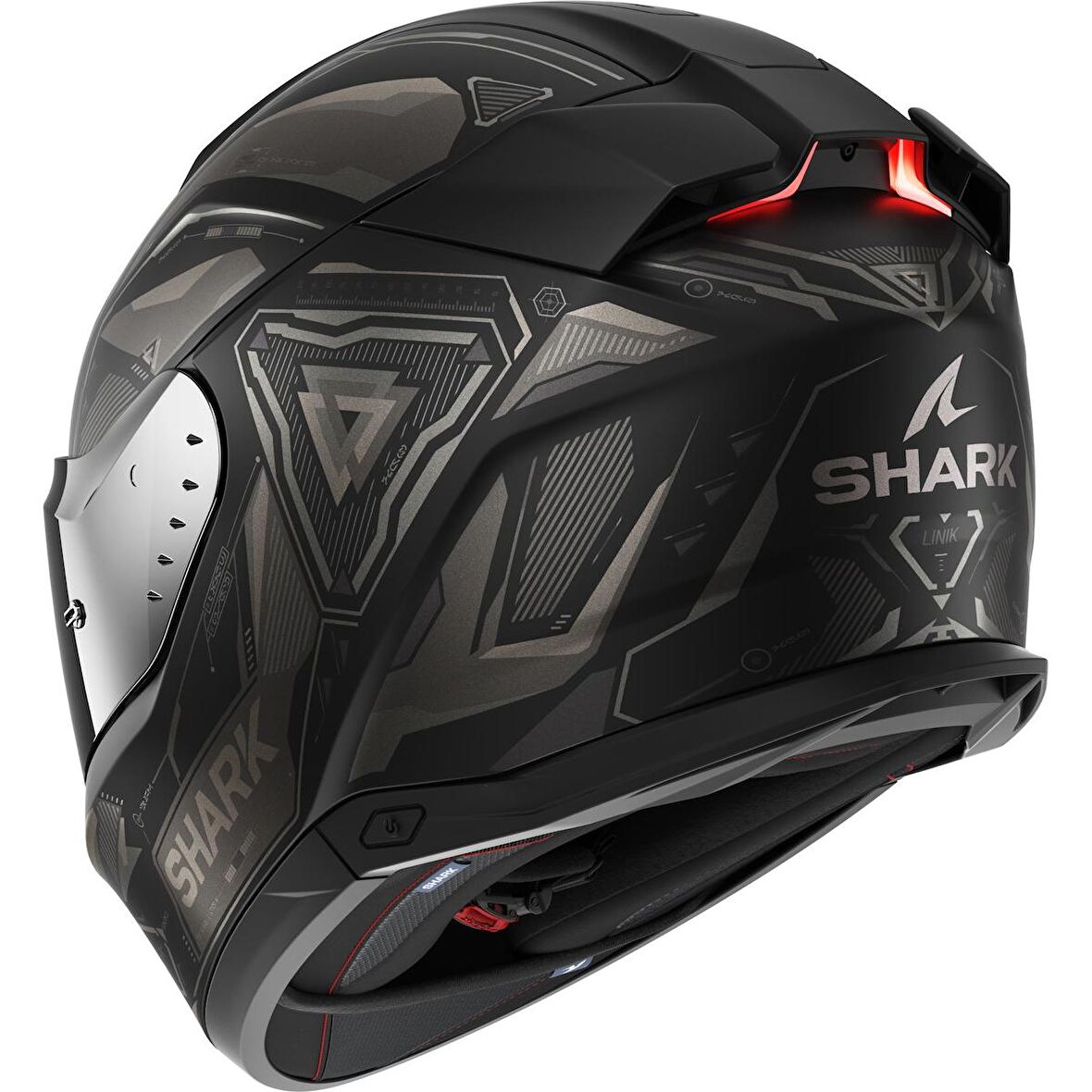 Shark Skwal i3 Linik (KAA) Mat Kapalı Kask