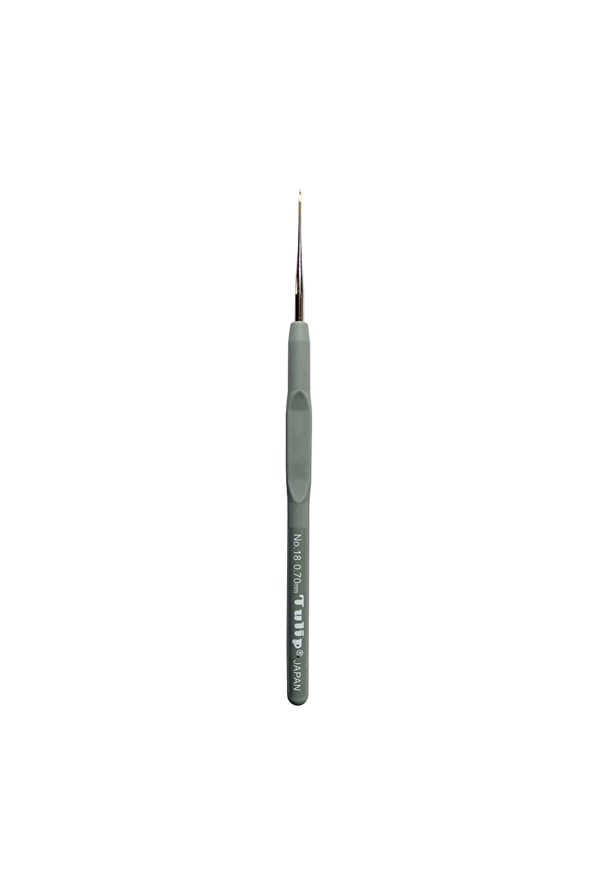 New Silikon Yumuşak Saplı Dantel Oya Tığ No: 18 Numara : 0.70mm