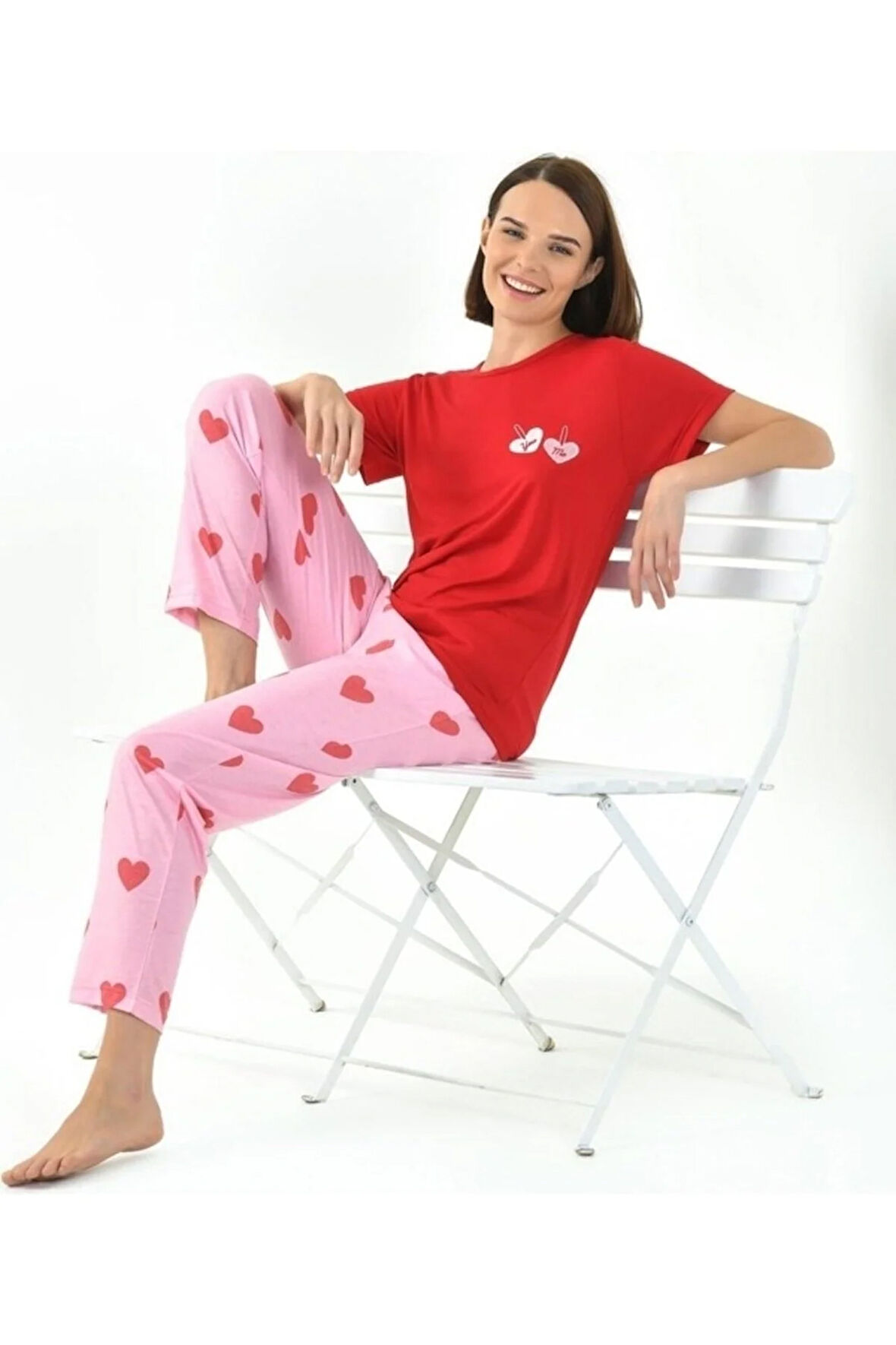 2'li Pijama Kadın Takımı