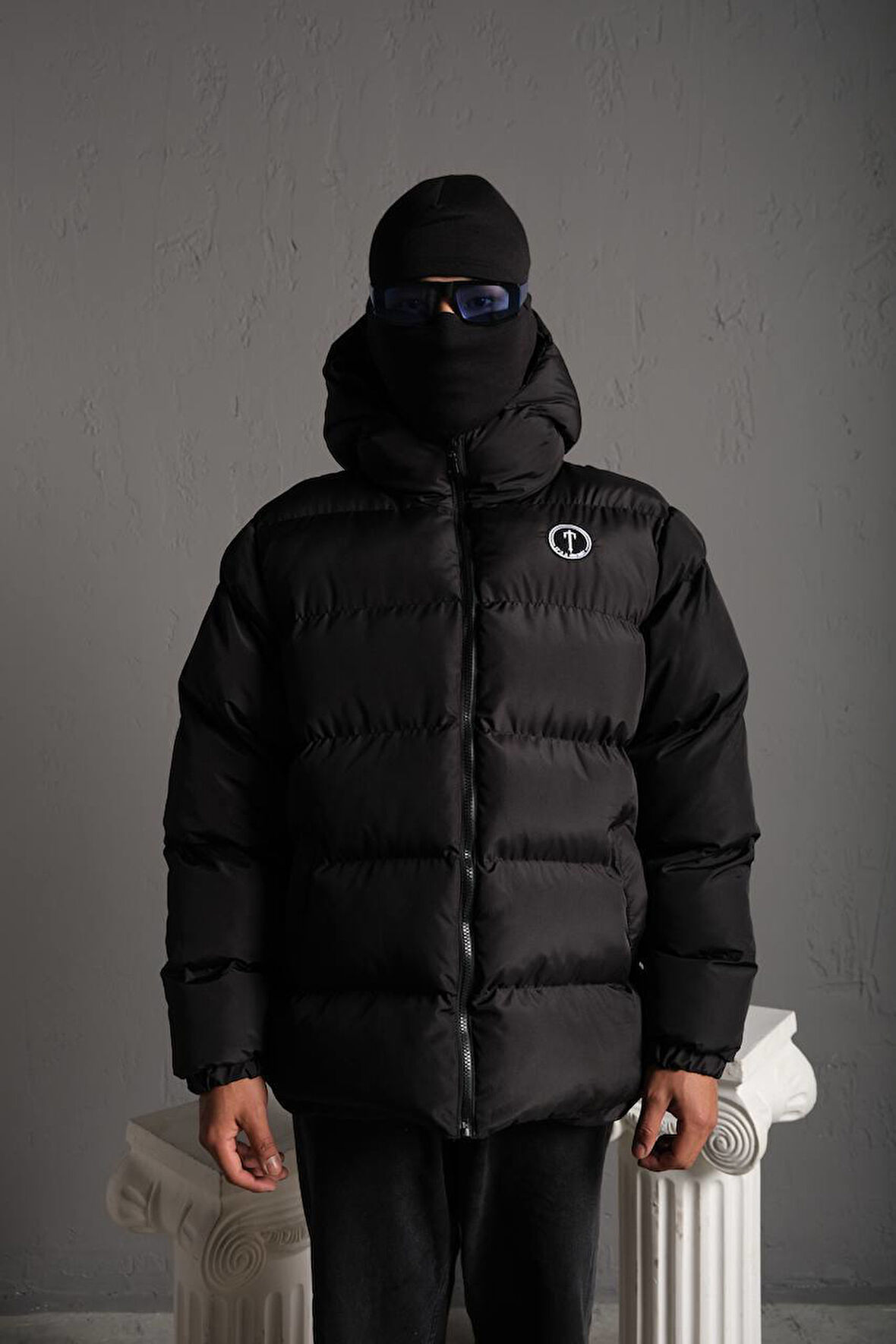 Oversize Unisex Şişme Mont