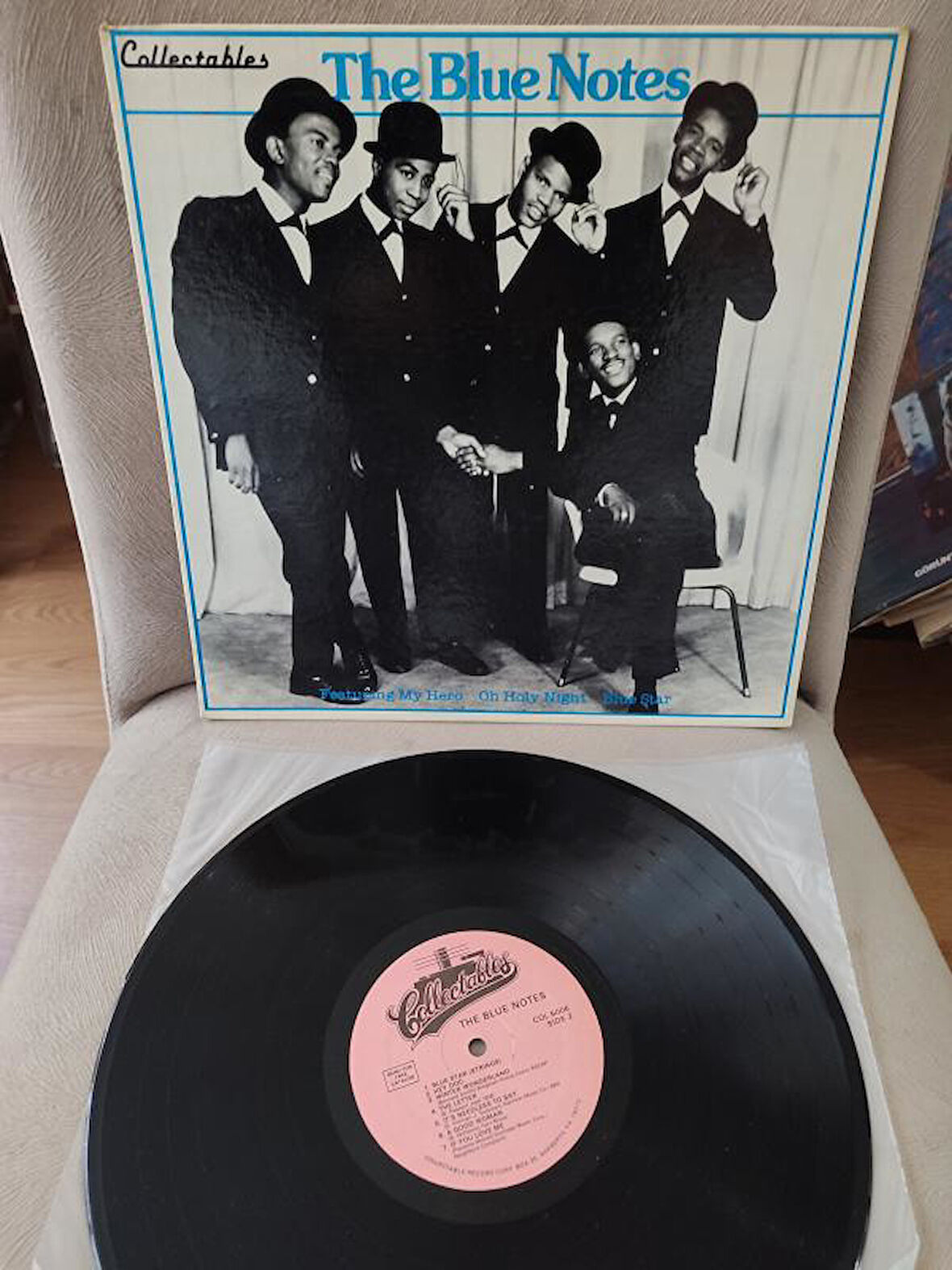 THE BLUE NOTES - The Blue Notes - 1982 USA Basım Albüm - 33lük LP Plak 2. el