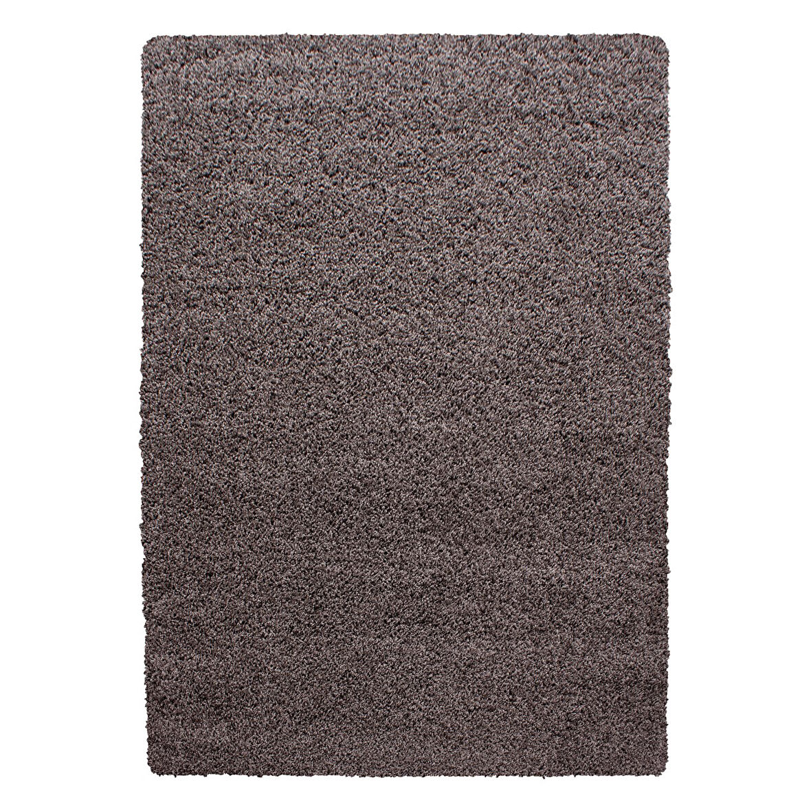 Modern Düz Desen Kahverengi Oturma Odası Halısı Salon Halısı Uzun Tüylü Yumuşak Dokulu Kolay Bakım 