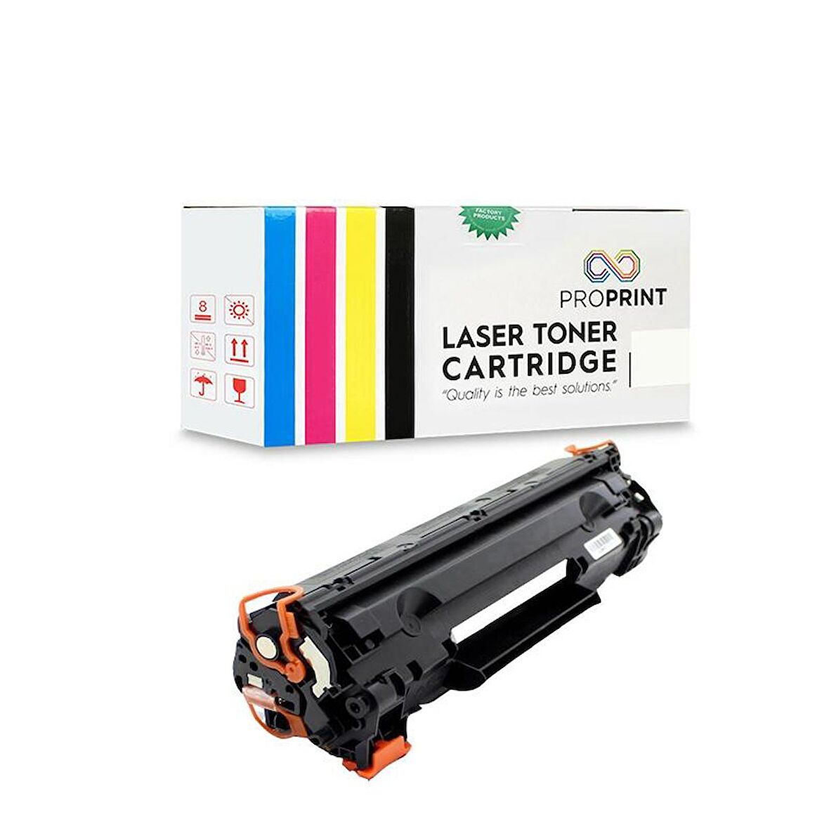 Canon CRG-725|Canon İSensys MF-3010-LBP-6030B Siyah Muadil Toner