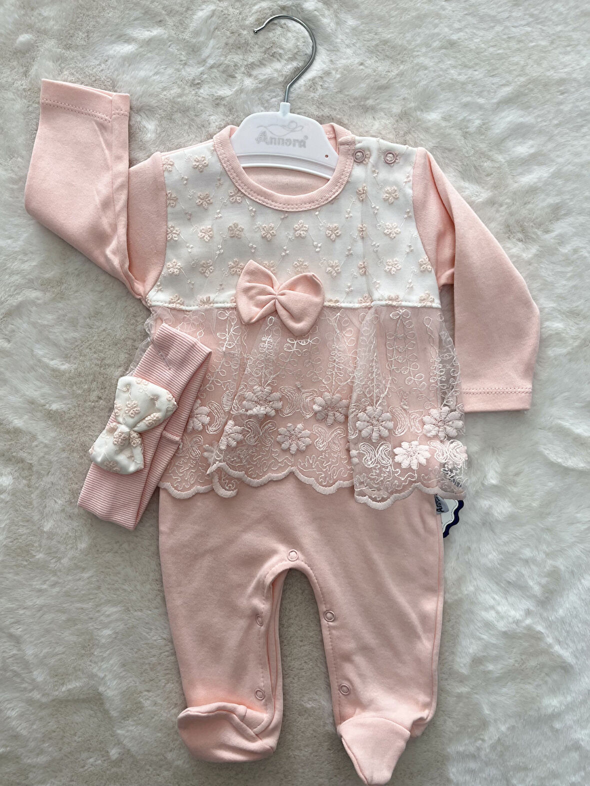 Papatya Küpürlü Bandanalı Tulum