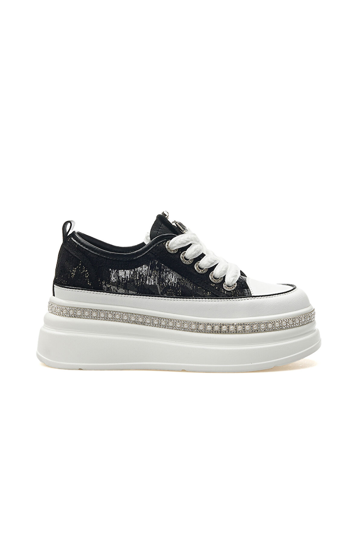 GUJA Kadın Taş Detaylı Sneaker Günlük Ayakkabı 25y 25y423-3 Z