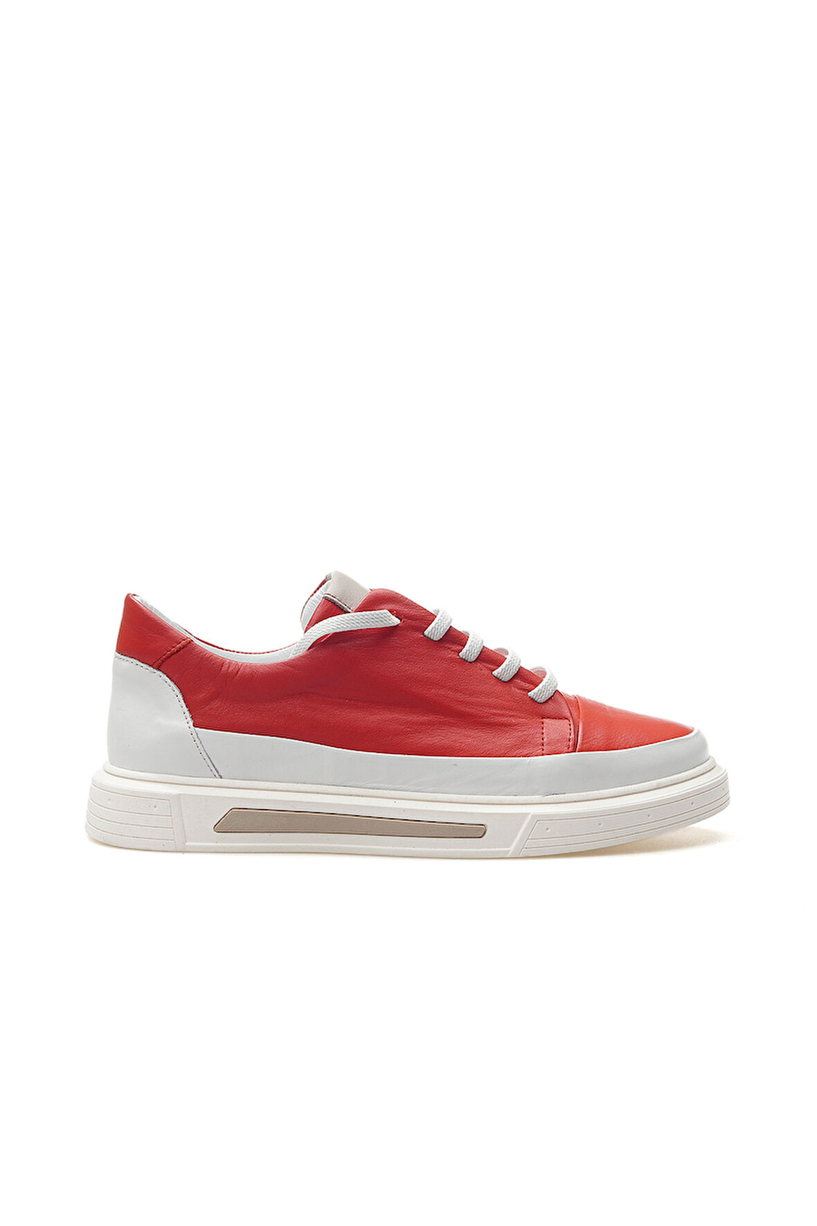 MAMMAMİA Kadın Hakiki Deri Casual Sneaker Ayakkabı 25y D25ya-3525 Z