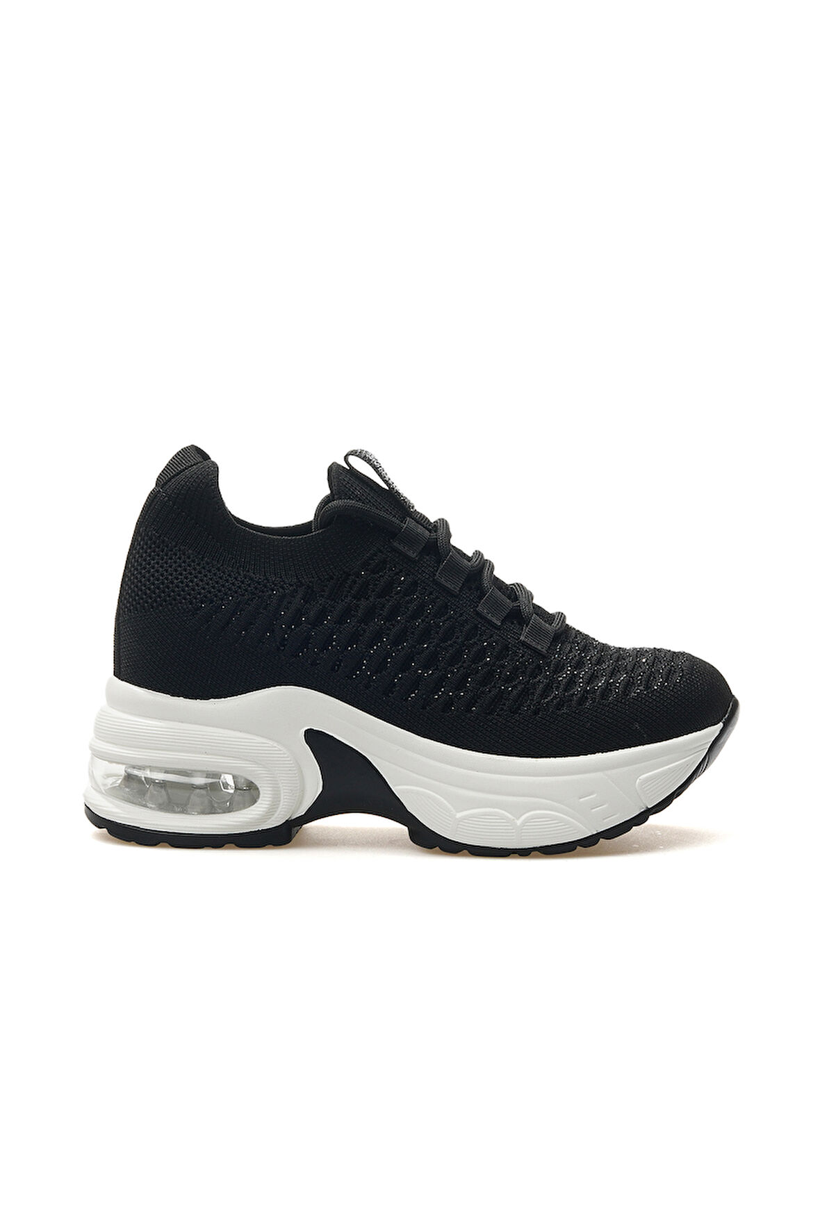 GUJA Kadın Taş Detaylı Gizli Dolgu Topuk Sneaker Günlük Ayakkabı 25y 25y300-22 Z