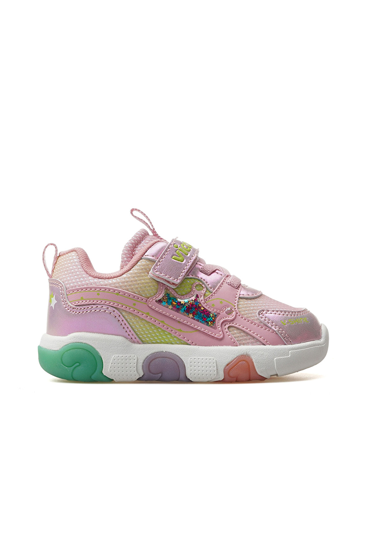 VİCCO Queen Kız Çocuk Işıklı Hafif Sneaker Spor Ayakkabı 25y 346.180 Pk