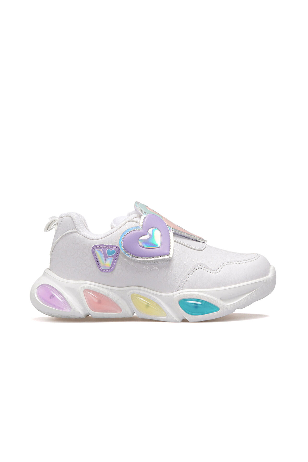 VİCCO Lovely Kız Çocuk Işıklı Hafif Sneaker Spor Ayakkabı 25k 346.234 Pk