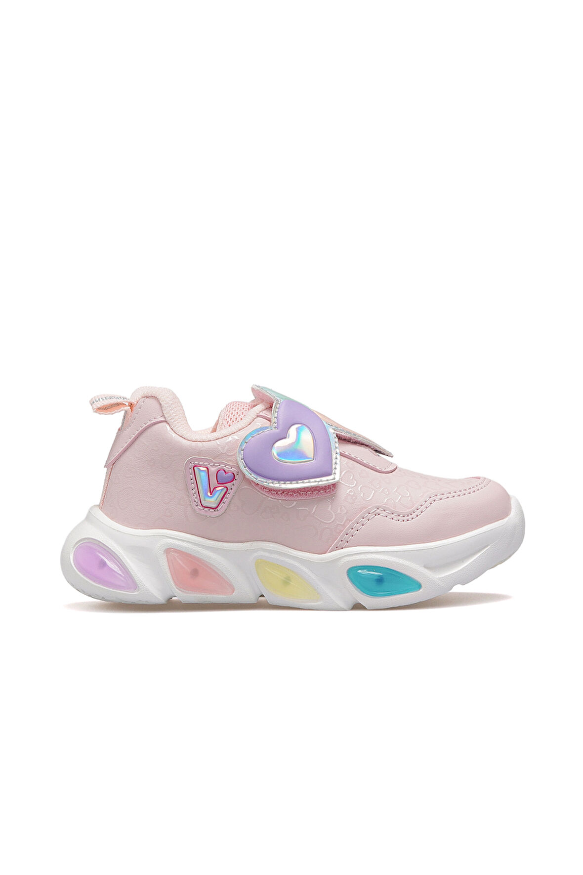 VİCCO Lovely Kız Çocuk Işıklı Hafif Sneaker Spor Ayakkabı 25k 346.234 Pk