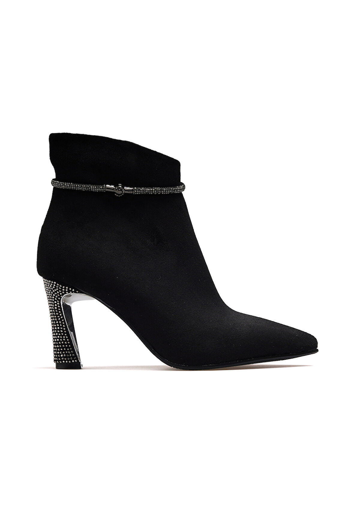 GUJA Kadın Taş Detaylı Topuklu Bot 25k 25k173 Z