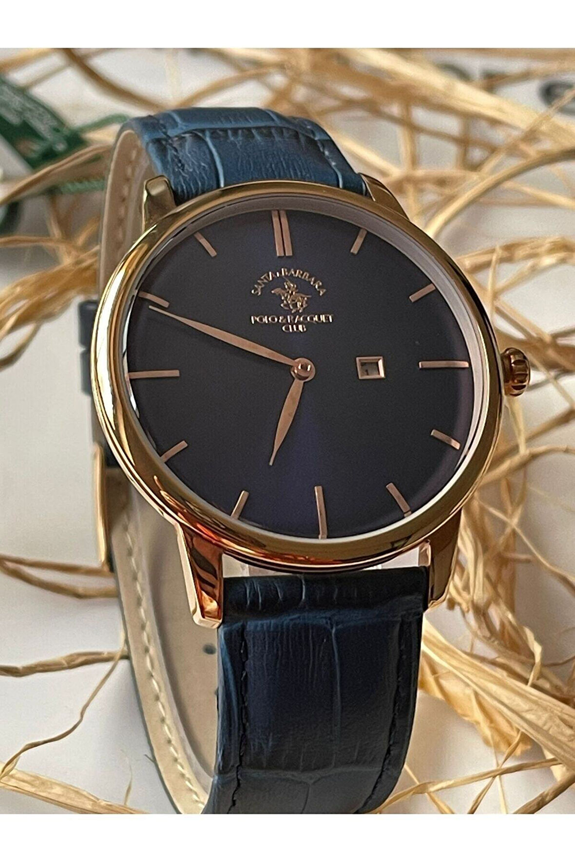 SANTA BARBARA POLO Deri Kordon Erkek Kol Saati - Yeni Sezon