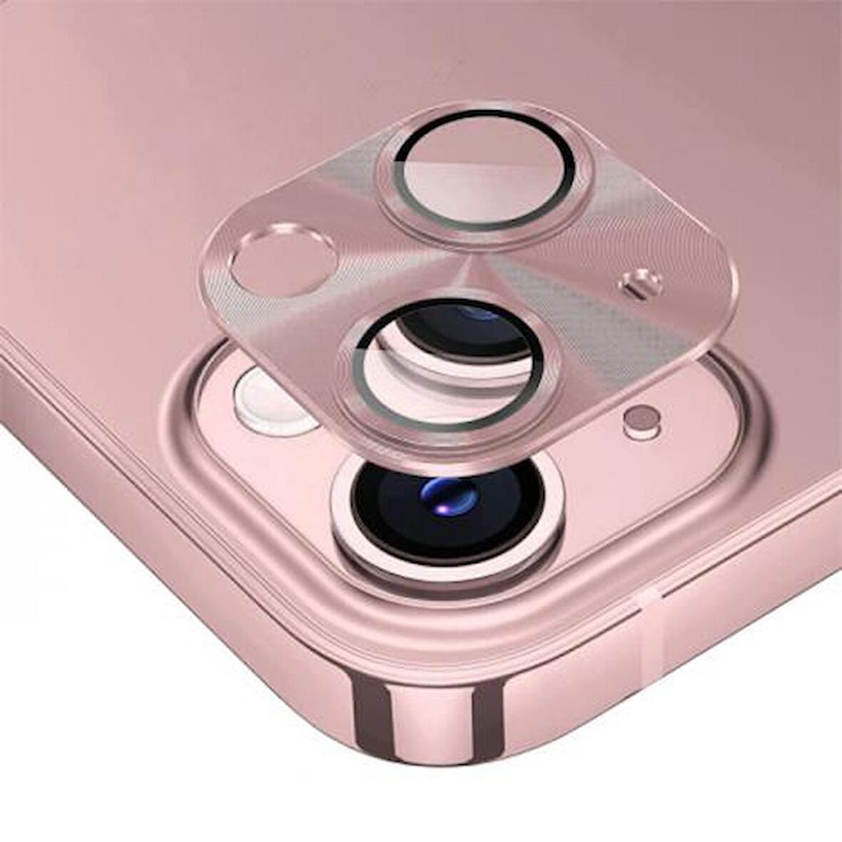 Coofbe 3D Hd Görüntü Tempered Metal İphone 15 Kamera Koruma Camı İphone 15 Plus Kamera Lens Koruma