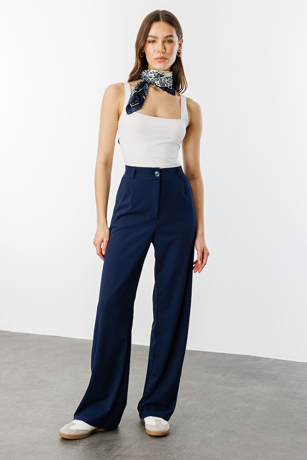 Kadın Oversize Palazzo Pantolon PANTOLON-001