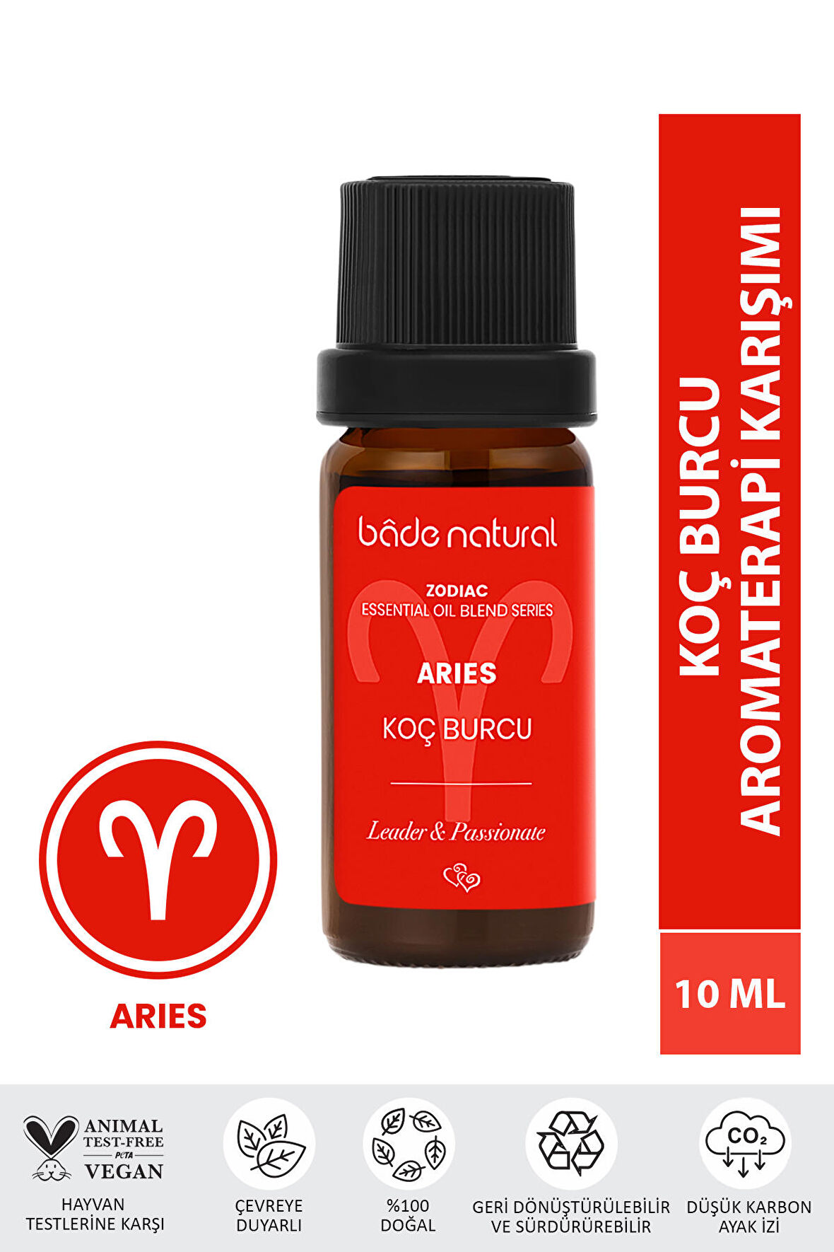 Bade Natural Koç Burcu Aromaterapi Karışımı 10 ml