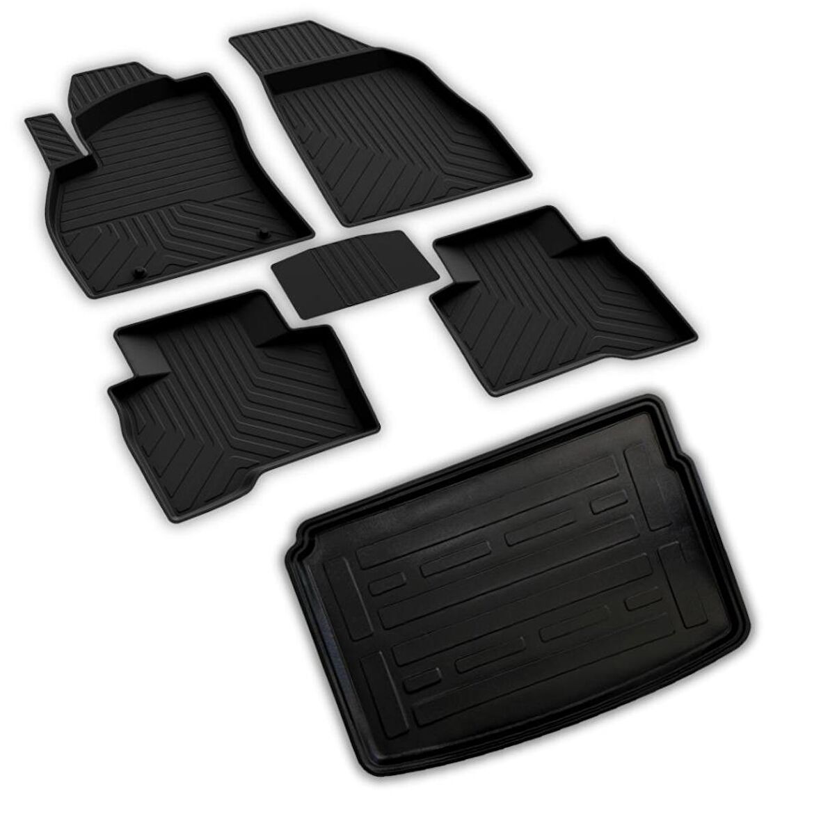 Fiat Fiorino Combimix Ferrous 4D Paspas ve 3D Bagaj Havuzu 2008 ve Üstü