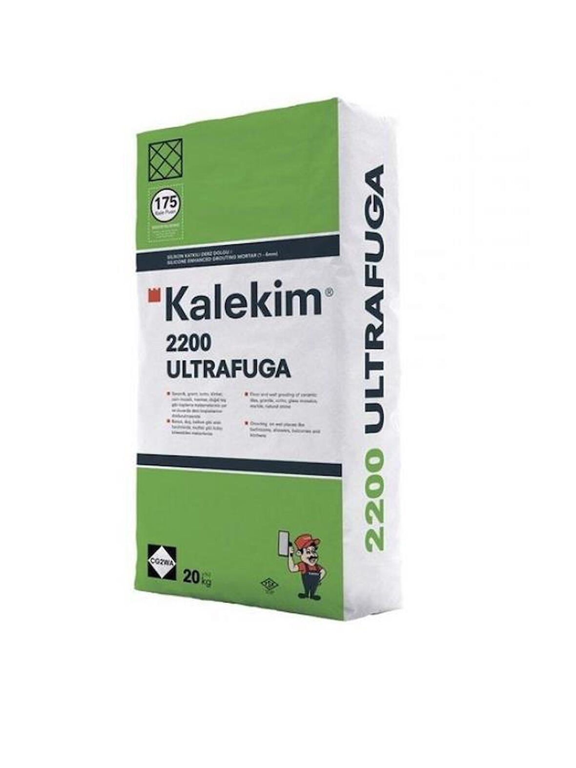 Kalekim 2200 Ultrafuga 20 kg Silikonlu Sütlü Kahve Derz Dolgu