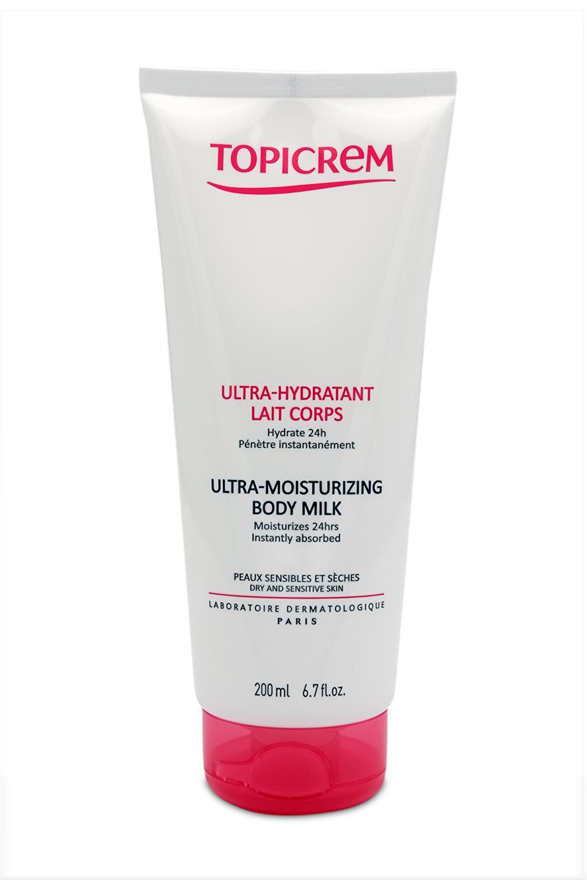 Topicrem Ultra Moisturizing Nemlendirici Parabensiz Kuru Cilt için  Vücut Sütü 200 ml 