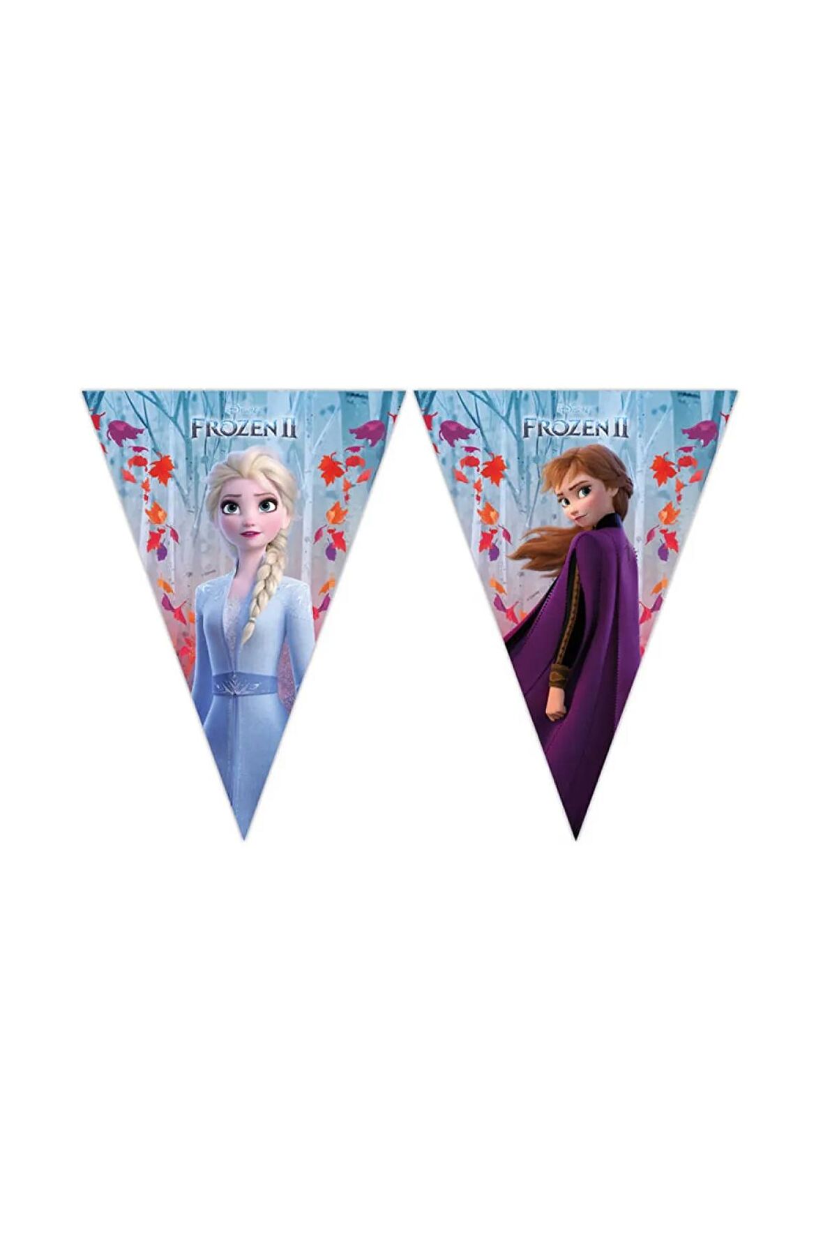 Frozen 2 Üçgen Bayrak Set 2,30 mt.