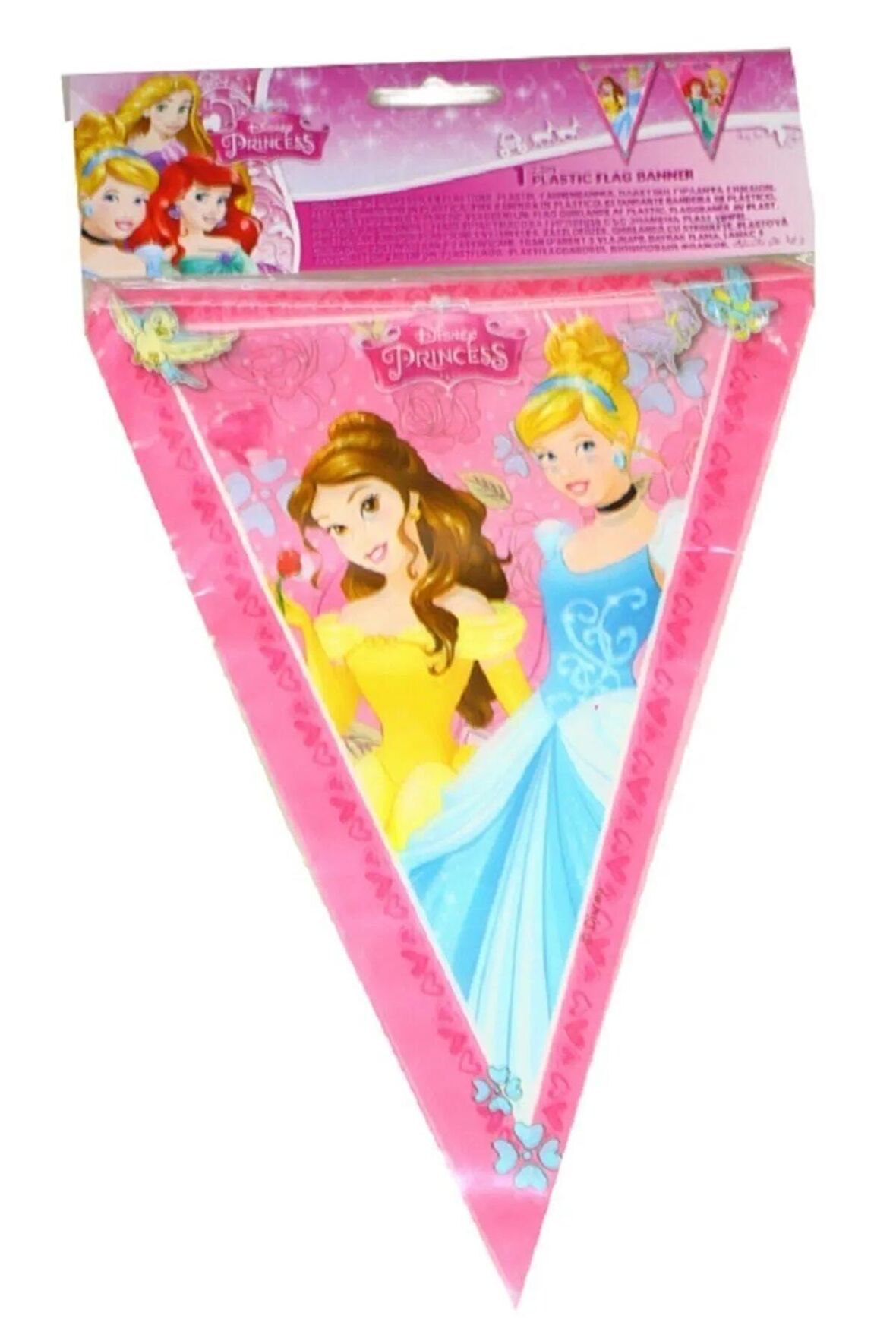 Princess Dreaming Üçgen Bayrak Banner