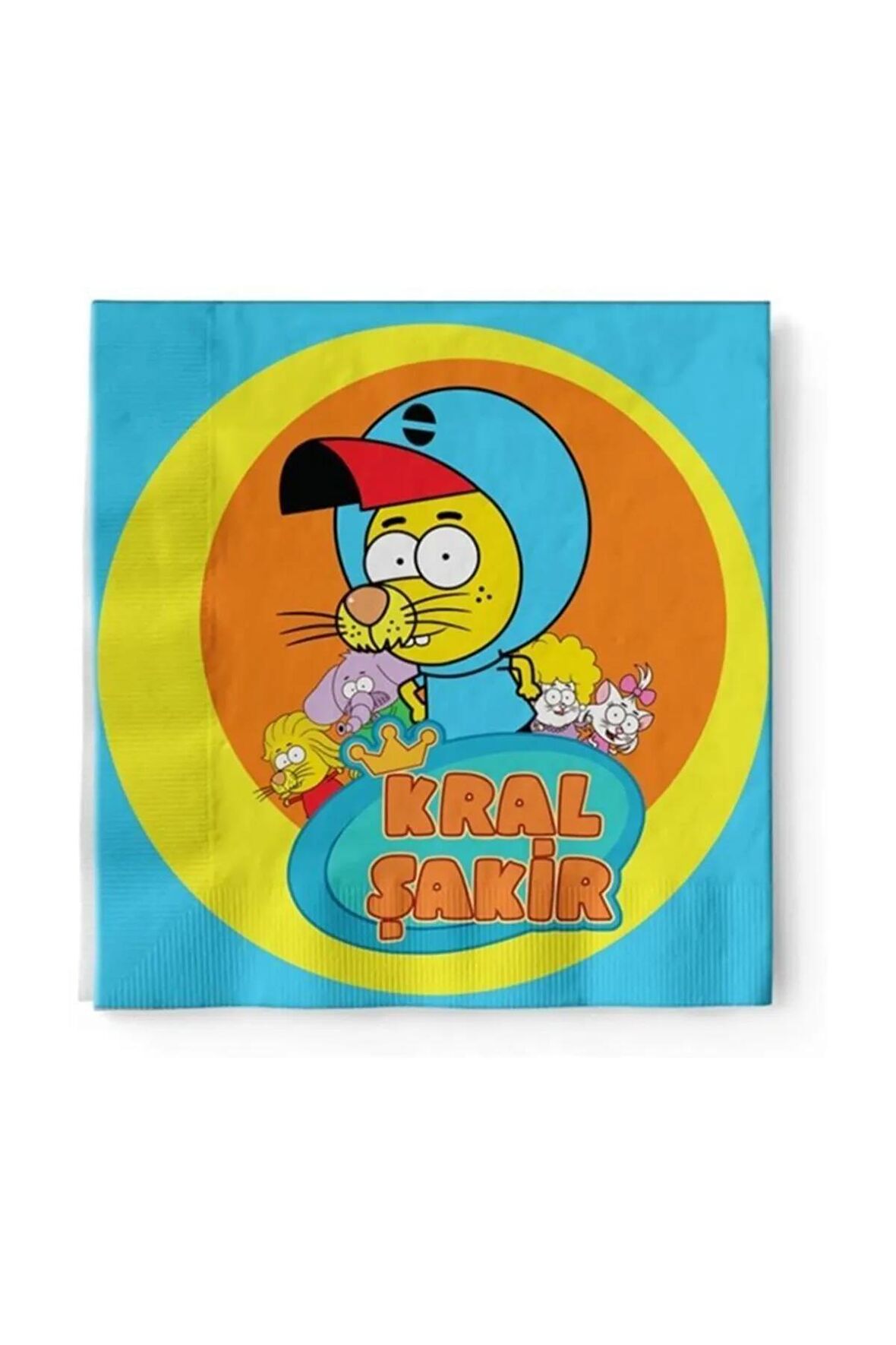 Kral Şakir Action Kağıt Peçete 33x33 16'lı