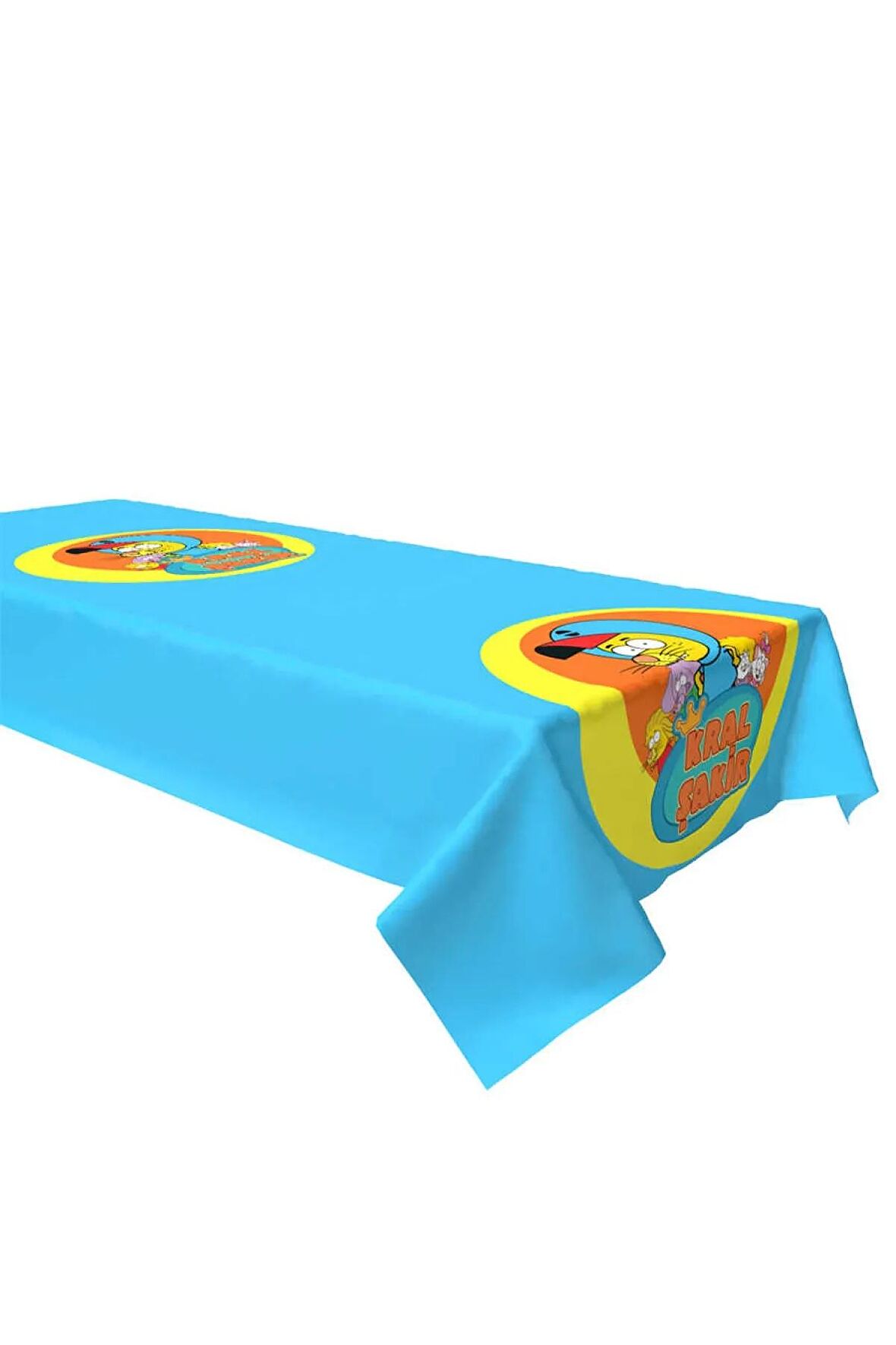 Kral Şakir Action Plastik Masa Örtüsü 120X180 30micron