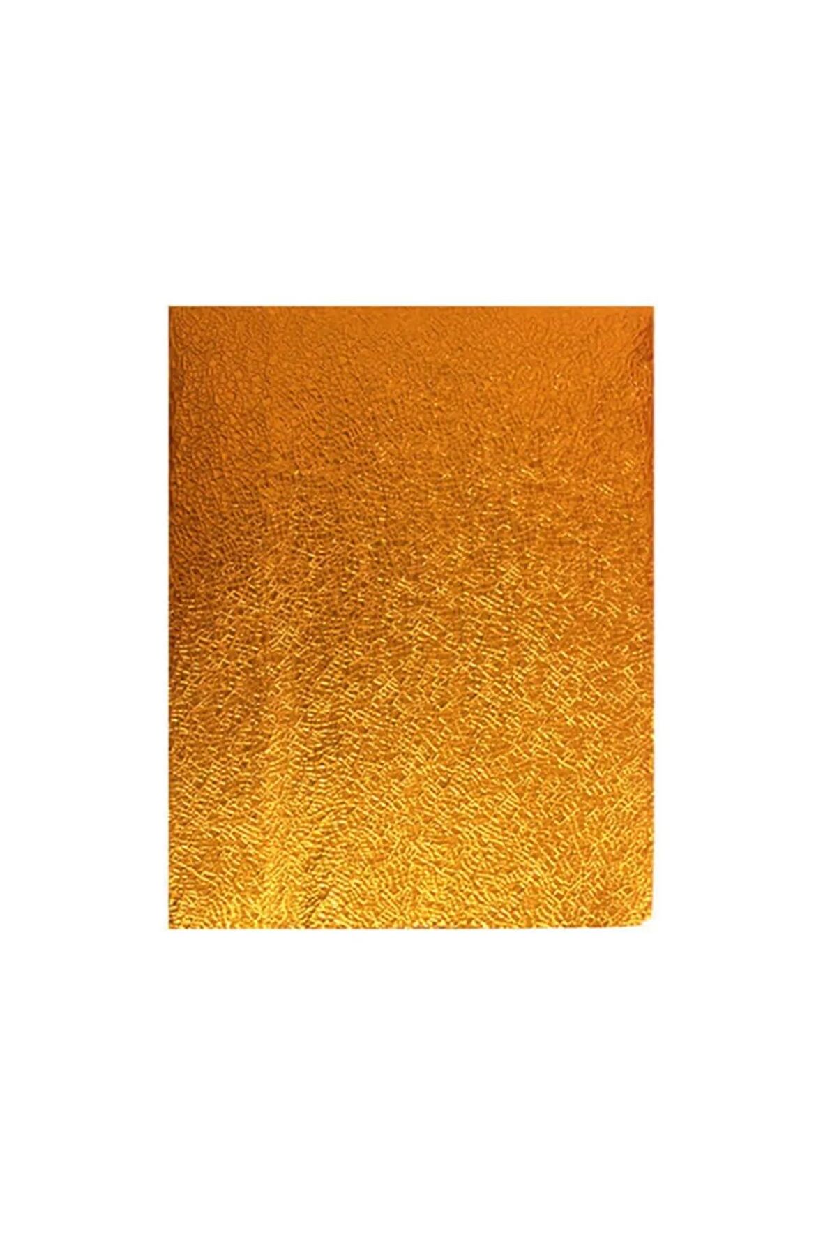 Gofrajlı Masa Örtüsü Metalik Turuncu(120x180 cm)