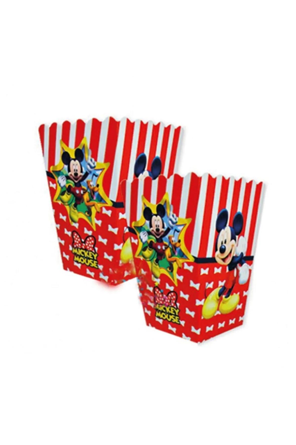 Karakterli Mısır Kutusu Mickey Mouse 8'li