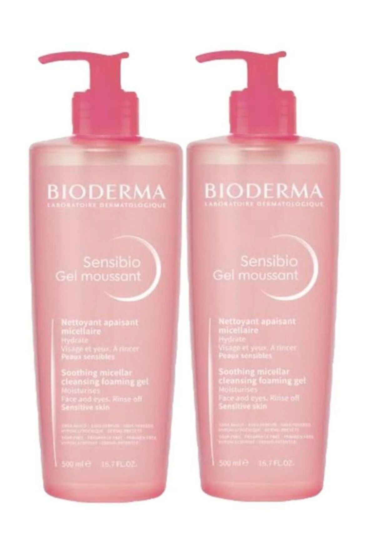 Bioderma Sensibio 500 ml X 2