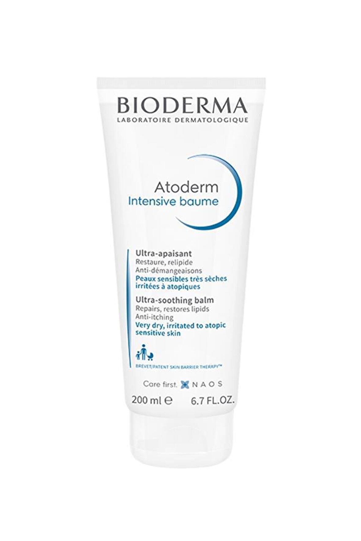 Bioderma Atoderm Intensive Baume Atopik ve Kuru Ciltler İçin Su Bazlı Yağsız Dengeleyici Yüz Bakım Kremi 200 ml