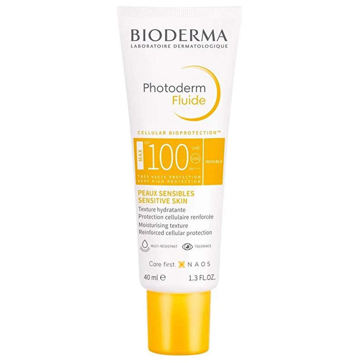 Bioderma Photoderm Fluide 100 Faktör Nemlendirici Hassas Ciltler İçin Renksiz Güneş Koruyucu Losyon 40 ML