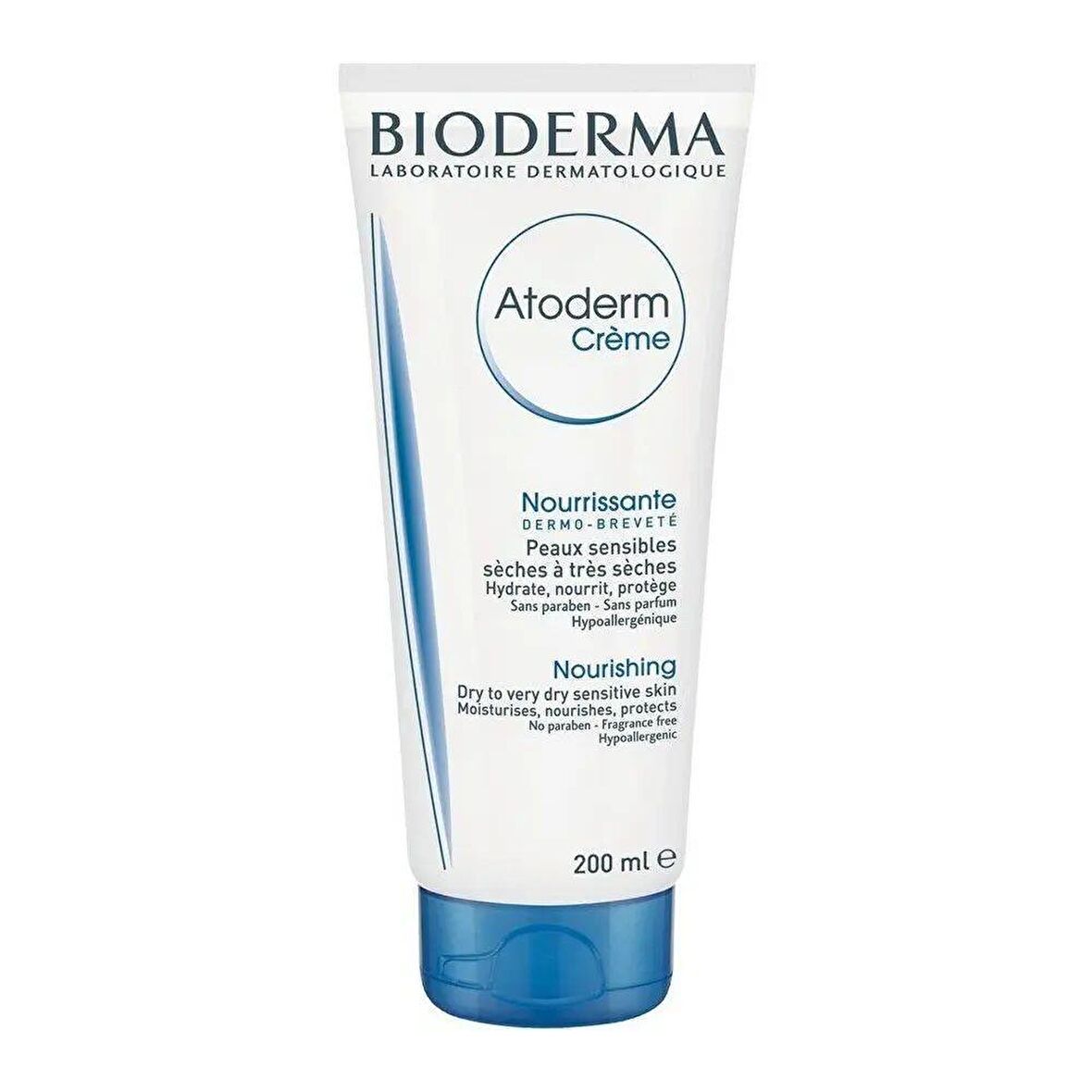 Bioderma Atoderm Creme Kuru Ciltler İçin Su Bazlı Yağsız Nemlendirici Yüz Bakım Kremi 200 ml