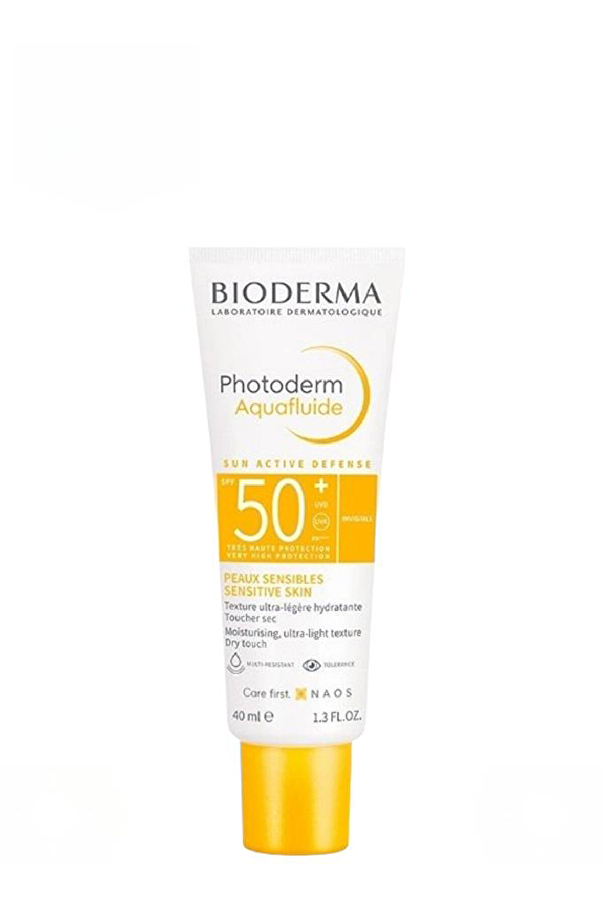 Bioderma Photoderm Aquafluide 50+ Faktör Nemlendirici Hassas Ciltler İçin Renksiz Yüz Güneş Koruyucu Krem 40 ml