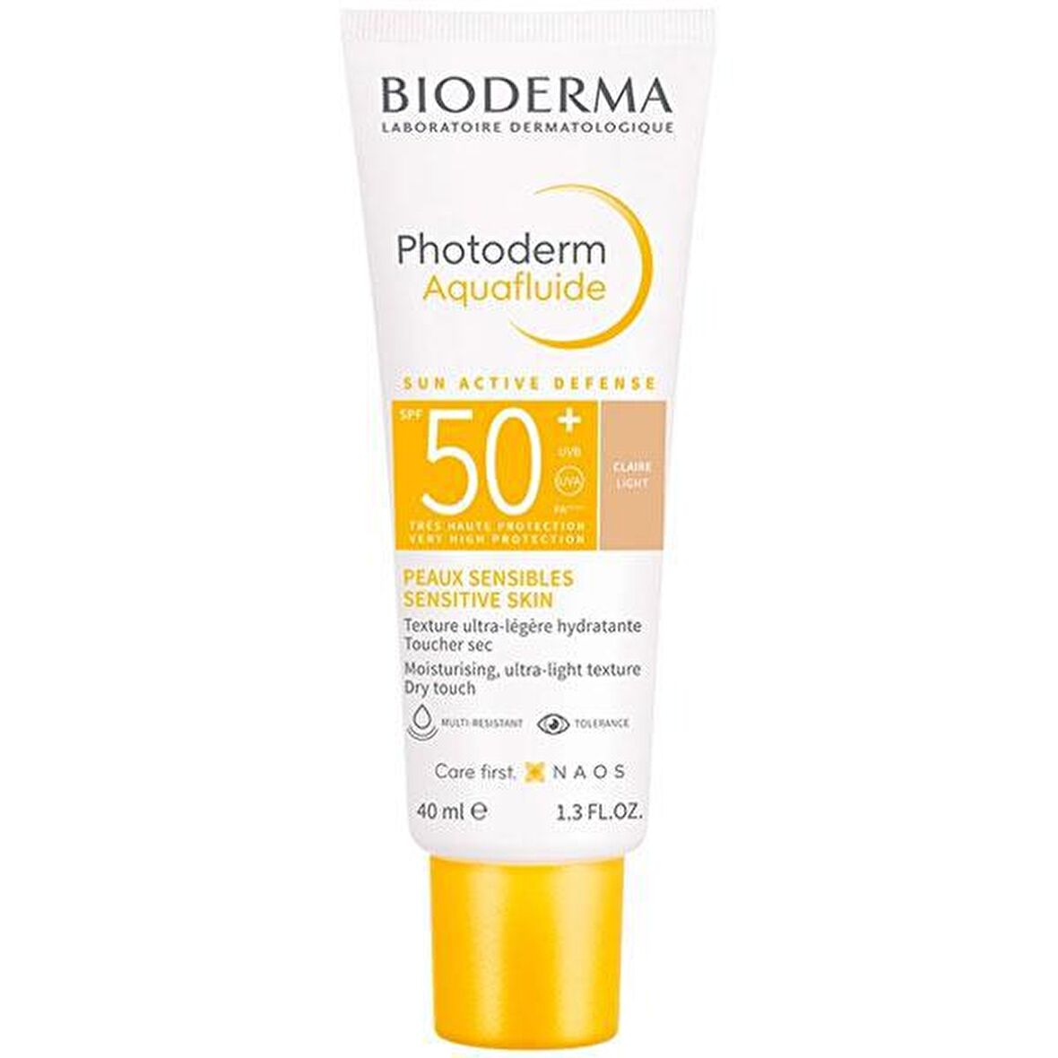 Bioderma Photoderm Aquafluide 50+ Faktör Fondoten Etkili Tüm Cilt Tipleri İçin Renkli Yüz Güneş Koruyucu Krem 40 ml