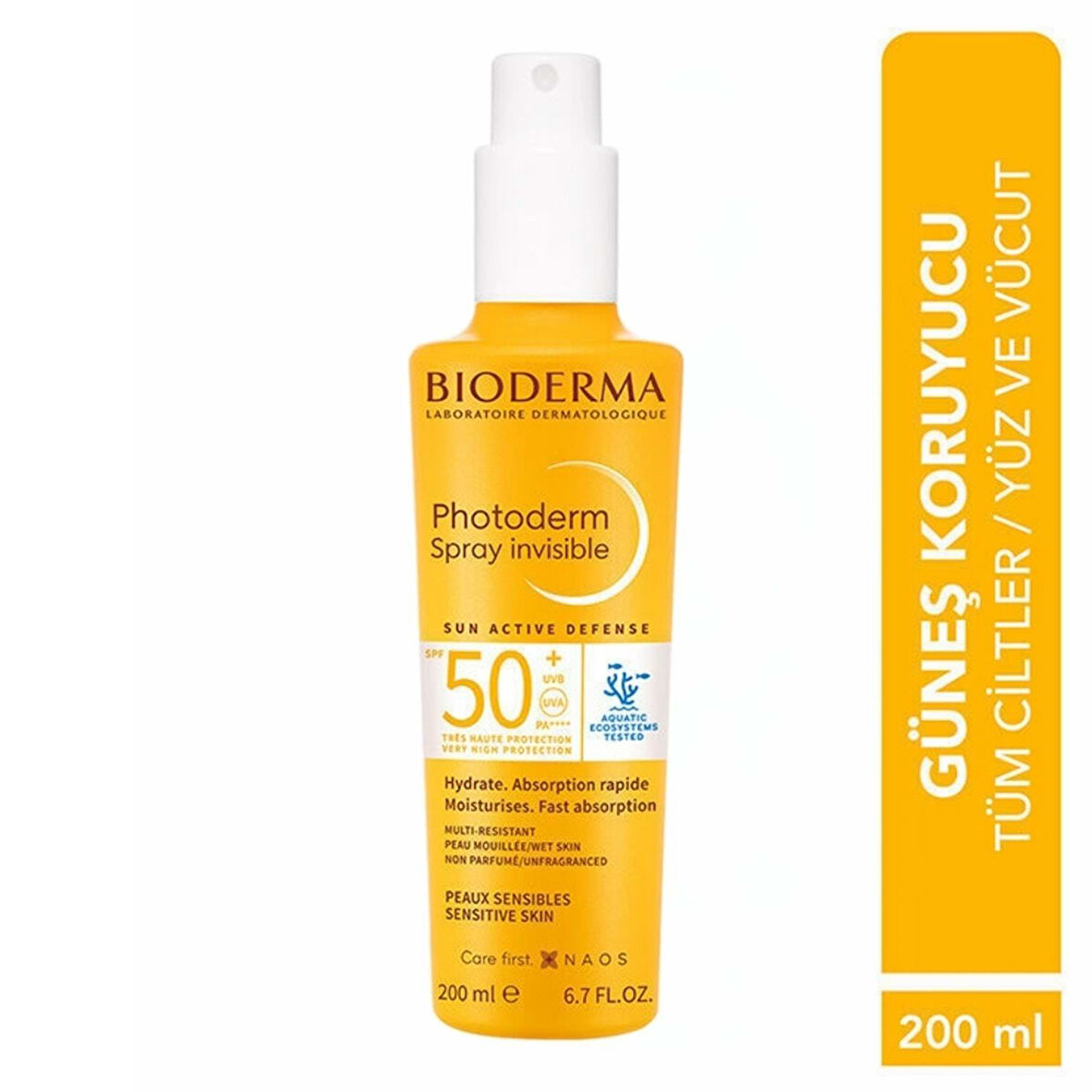 Bioderma Photoderm Spray Invisible Spf50+ 200 ml 3701129807279