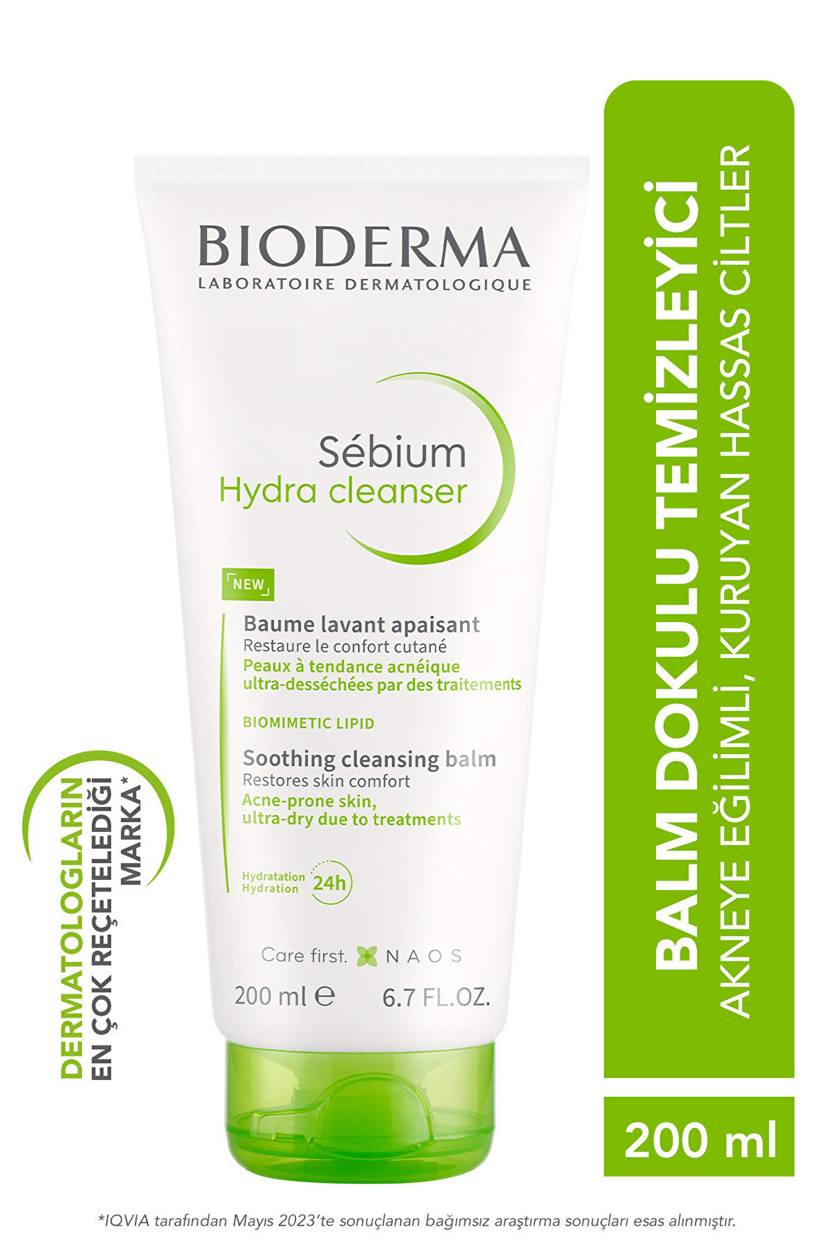 Sebium Hydra Cleanser Akneye Eğilim Gösteren, Kuruyan Hassas Ciltler Balm Dokulu Temizleyici 200 ml