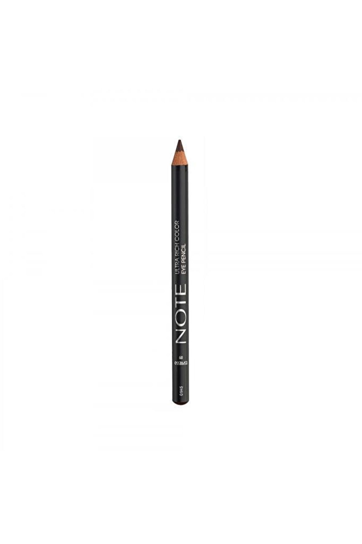 Note Ultra Rich Color Eye Pencil Göz Kalemi 09 Espresso