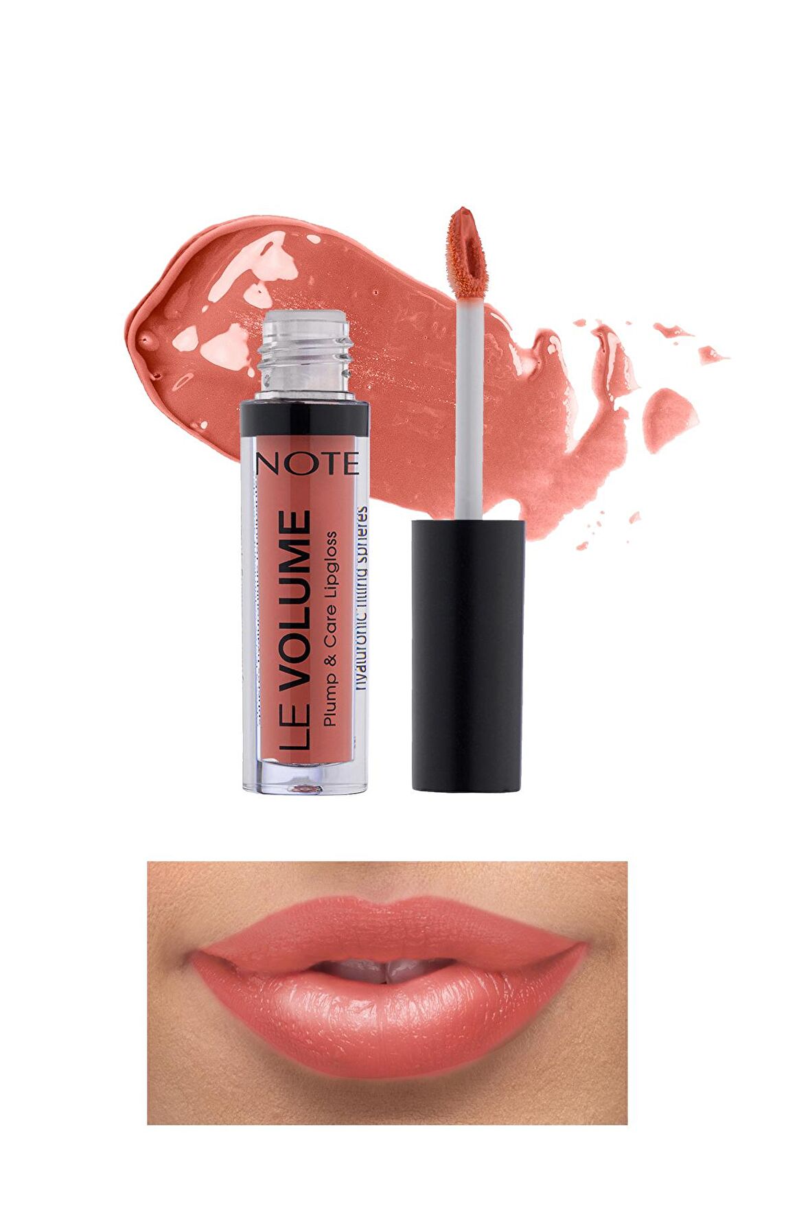 Note Le Volume Plump & Care Lipgloss Dudak Parlatıcısı 01 Happy Morning - Pembe