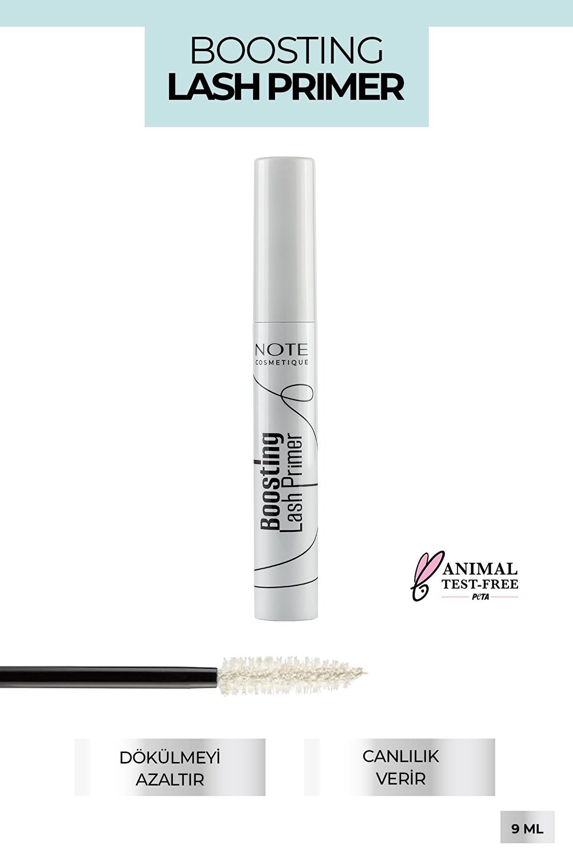 Note Boosting Lash Primer Maskara Bazı