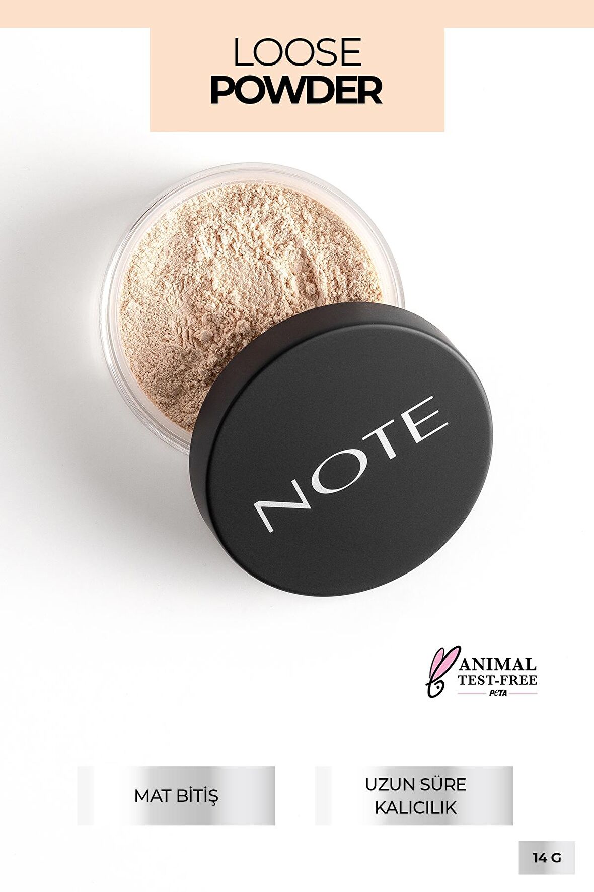 Note Loose Powder Makyaj Sabitleyici Matlaştırıcı Toz Pudra 02 Light Beige