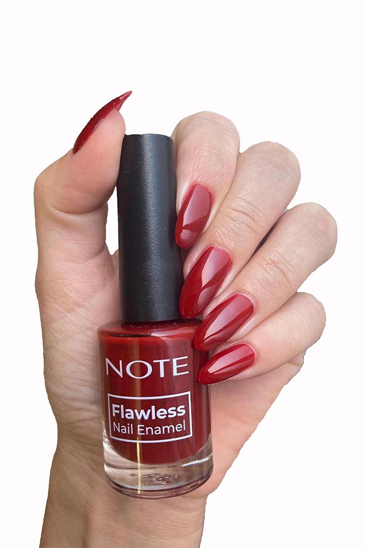 Note Nail Flawless Oje 101 Bright Red - Kırmızı