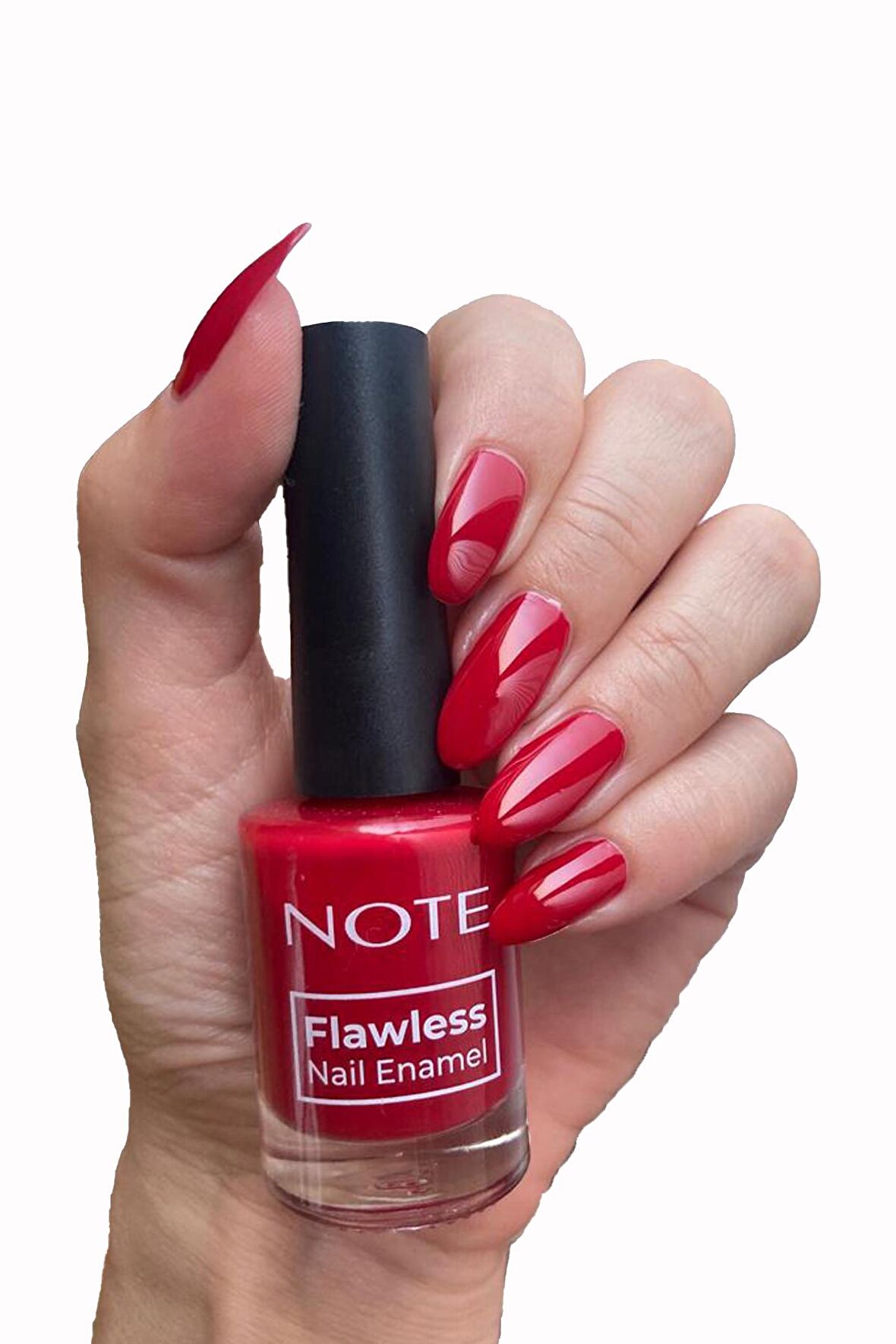 Note Nail Flawless Oje 100 Happy Red - Kırmızı
