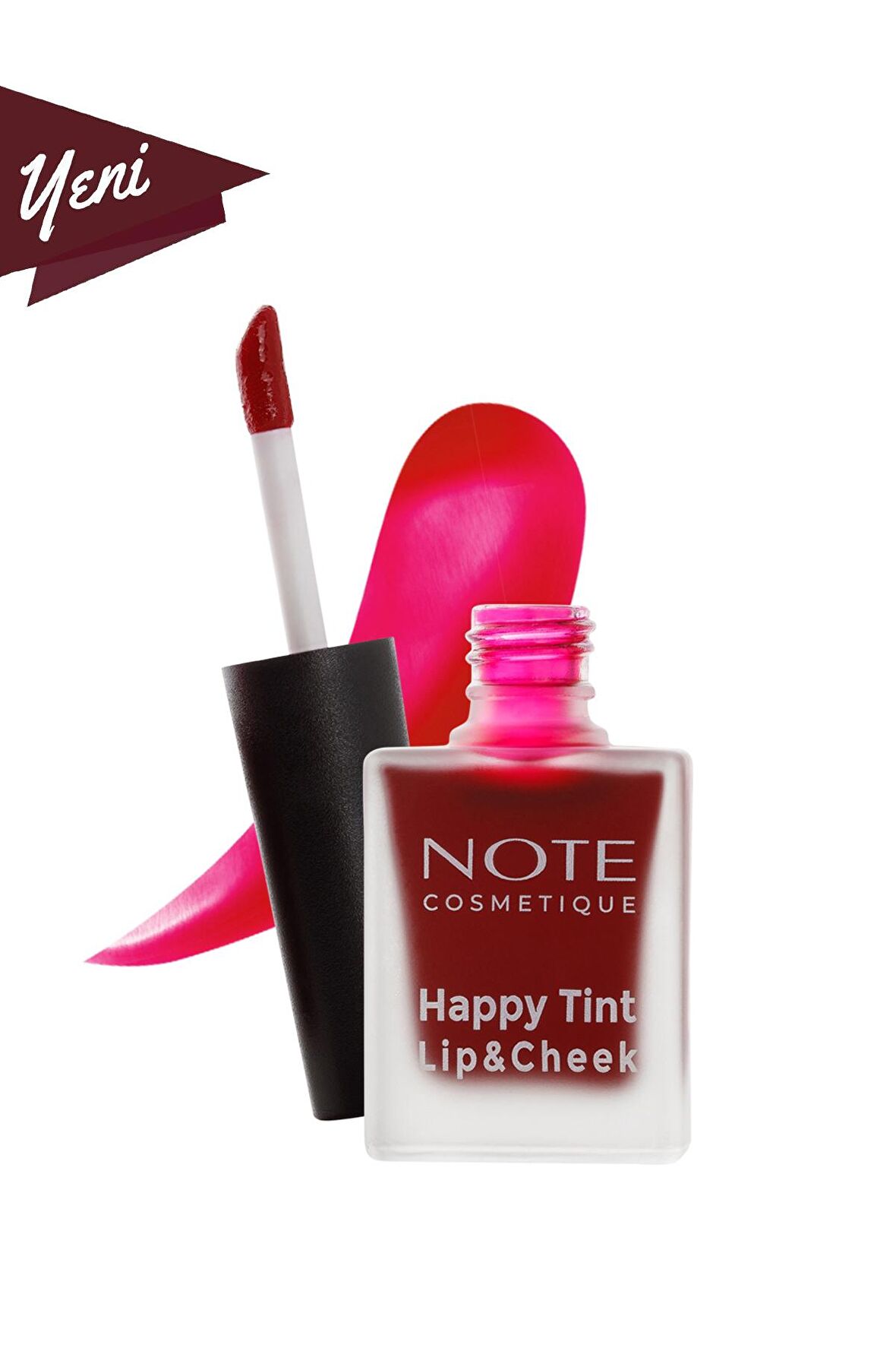 Note Happy Tint Lip & Cheek Dudak ve Yanak Renklendirici Likit Allık 03 Sweet Pink - Pembe