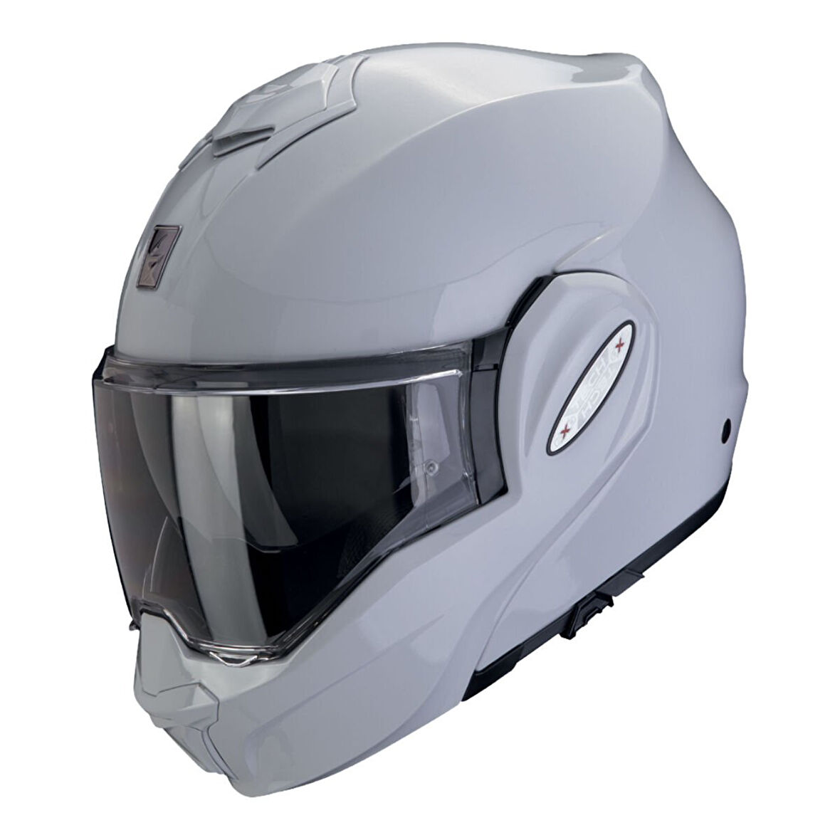 Scorpion Exo-Tech Evo Pro Çene Açılabilir Motosiklet Kaskı Açık Gri