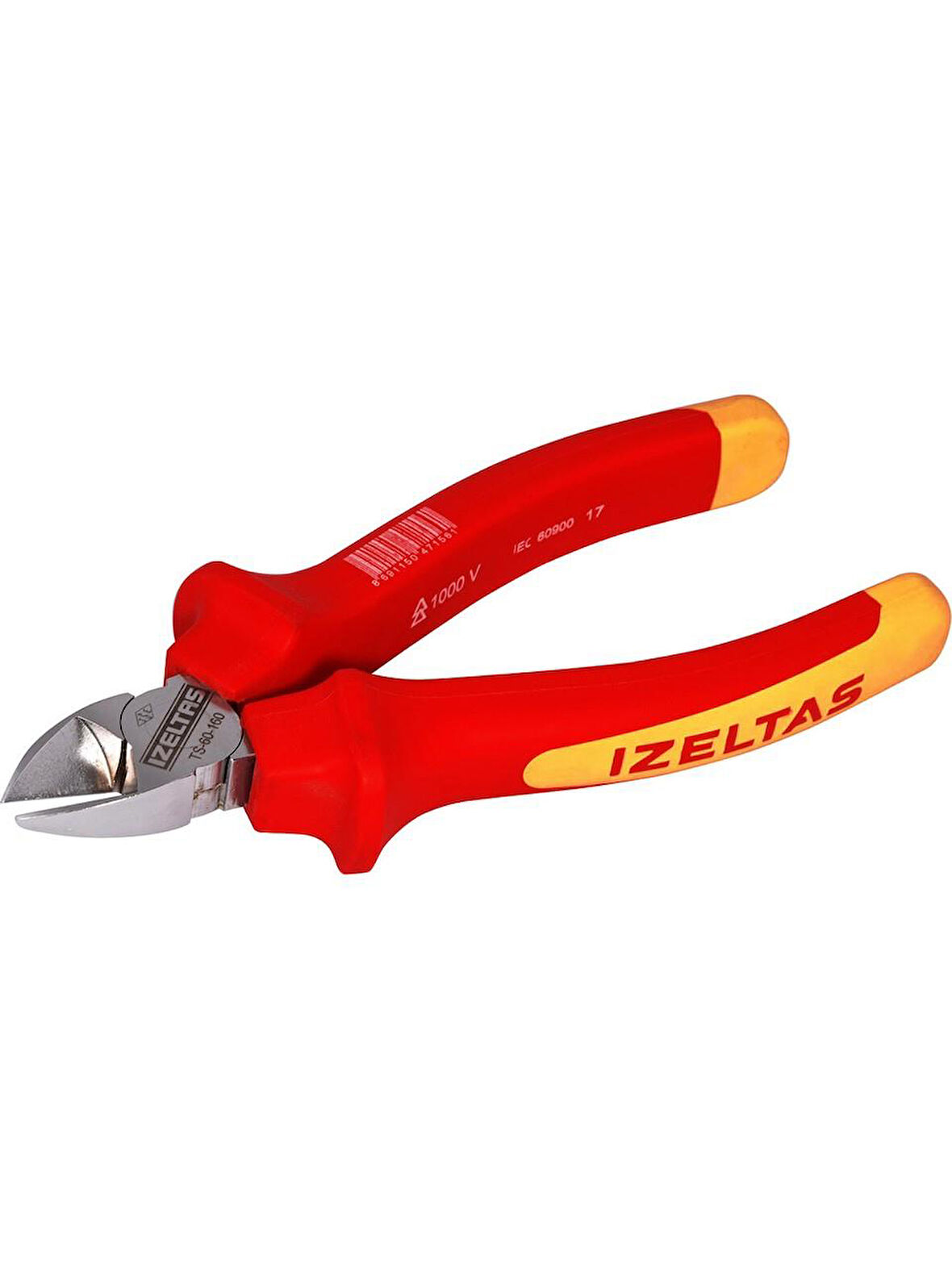 İzeltaş 1000V izoleli Elektrikci Yan Keski 180 mm