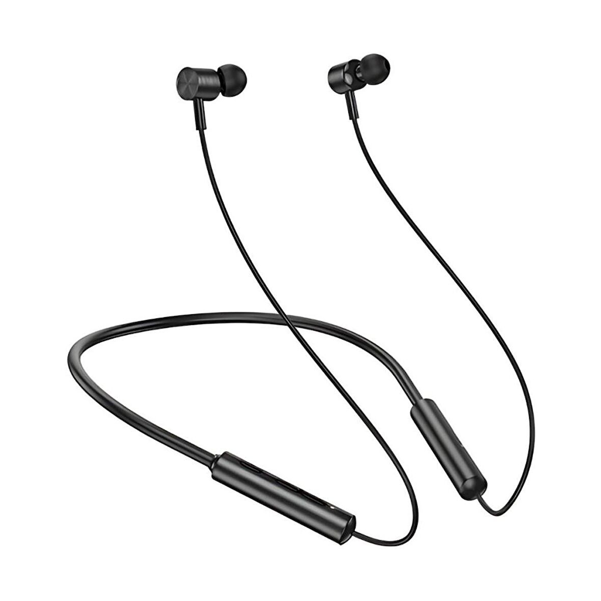 Coofbe  Bluetooth 5.3 Boyun Askılı 200Mah Şarjlı Kulakiçi Bluetooth Kulaklık Sporcu Kulaklığı Neckband 