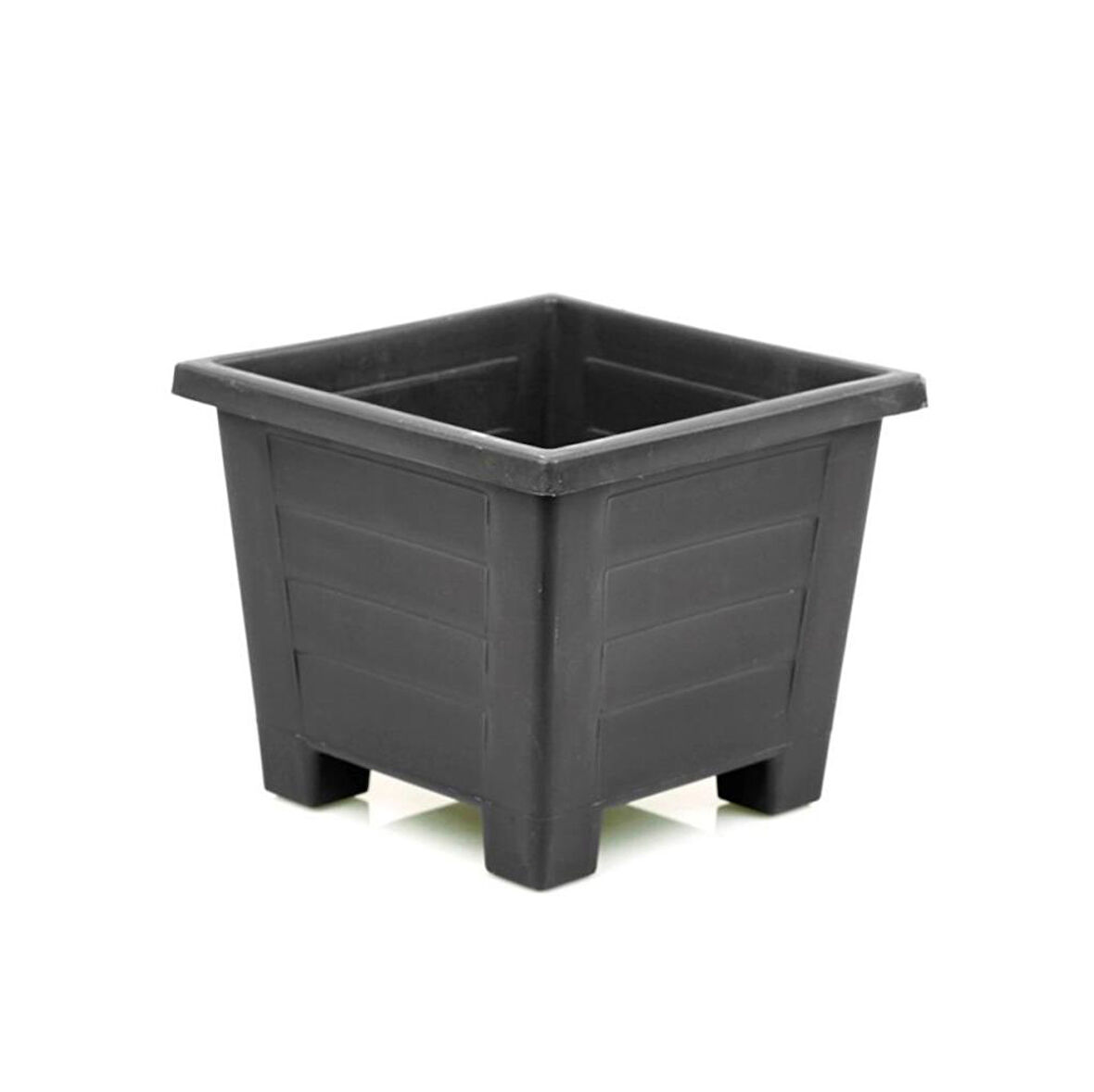 Omnipazar  SY-5847 Dekoratif Plastik Kare Ayaklı Saksı 15 Litre No 4