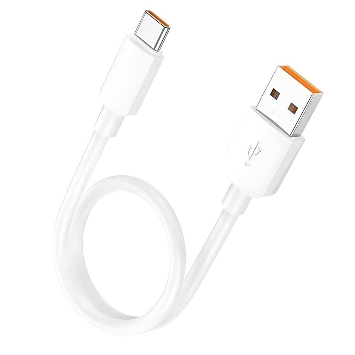 Coofbe Super Şarj 0.25cm 100W Type-C Şarj Kablosu Kısa Powerbank Kablosu Power Delivery Şarj