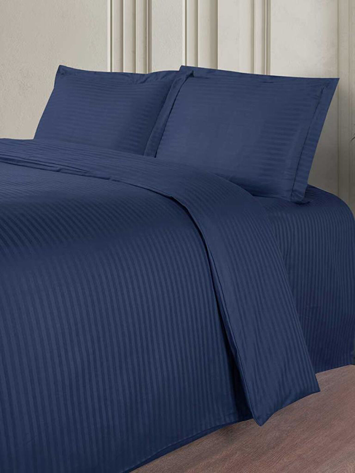 Nevresim Takımı Çizgili Cotton 200x220