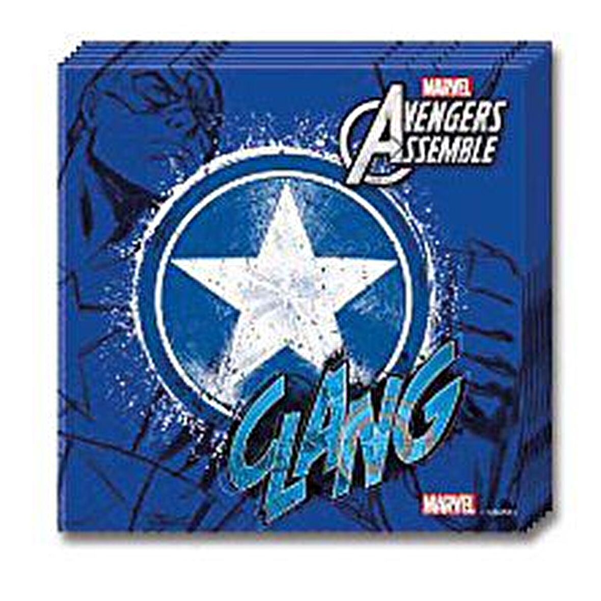 CAPTAİN AMERİCA PEÇETE 20'Lİ